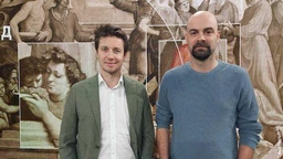 Do detalja: Goran Stanković i Vladimir Tagić (R)