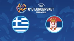 Кошарка - ЕП 2025 јуниори: Грчка - Србија, пренос