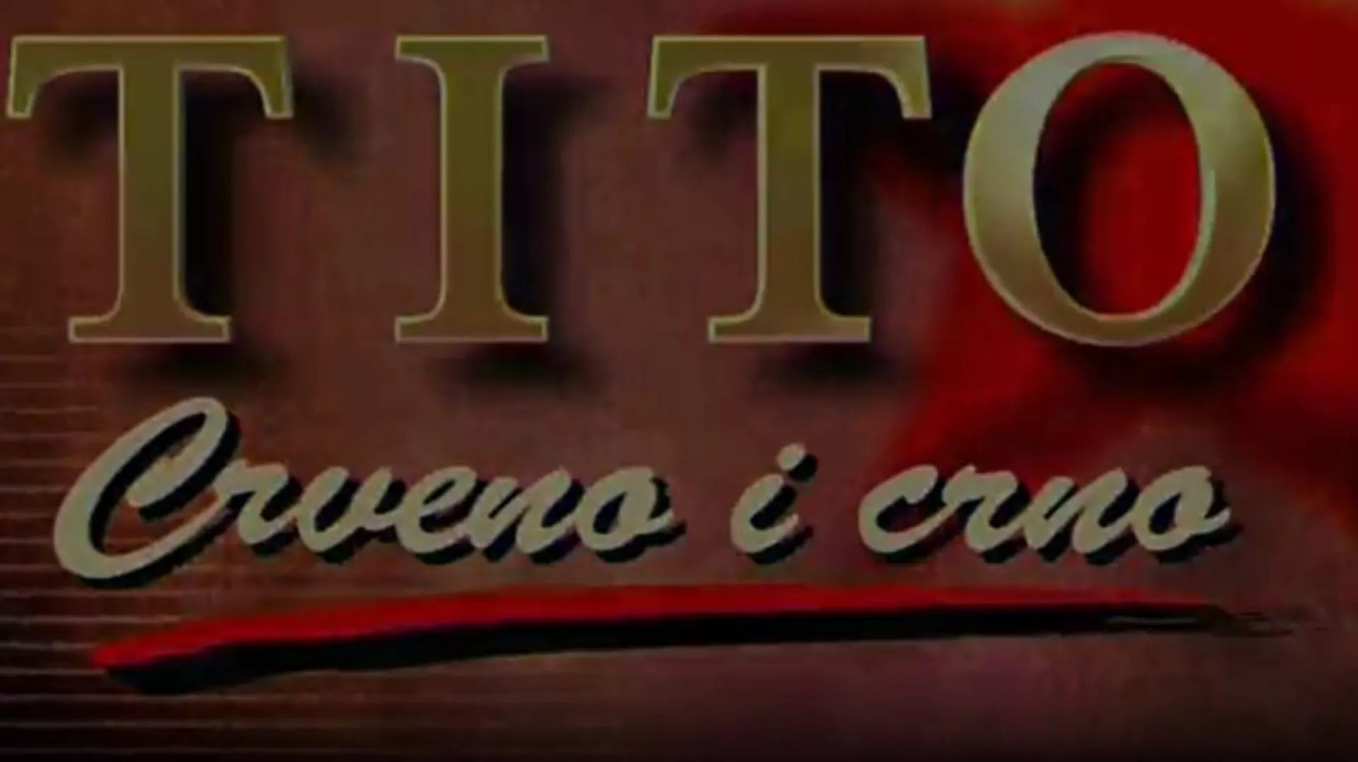 Tito, crveno i crno-Praška golgota