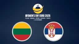 Рукомет (ж) - Кв. за ЕП 2026: Литванија - Србија, пренос