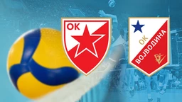 Odbojka - Plej of: Crvena zvezda - Vojvodina, polufinale 3, prenos