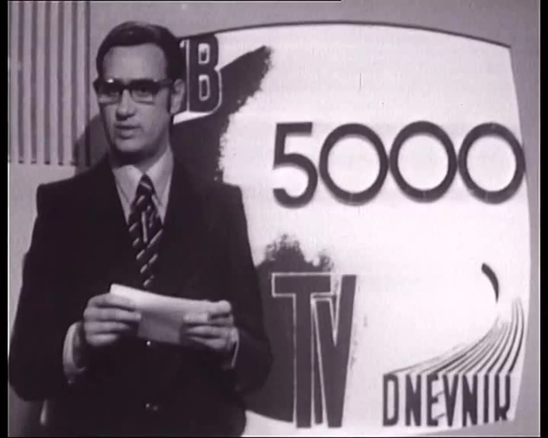 Snimak petohiljaditog TV Dnevnika