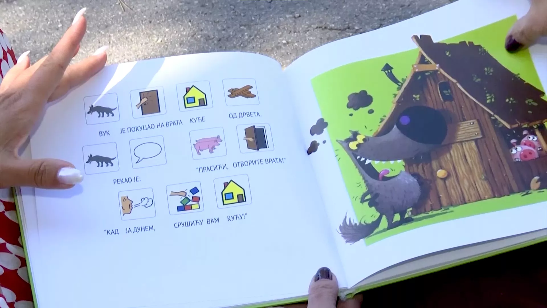Kako je majka osmislila pikto-knjigu za svog autističnog sina