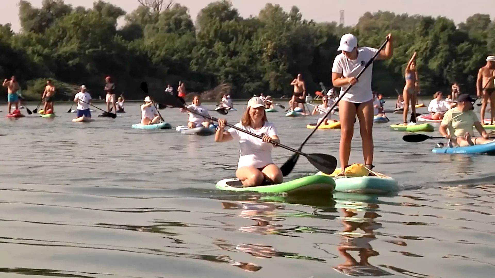 Druga SUP regata na reci Tisi kod Sente