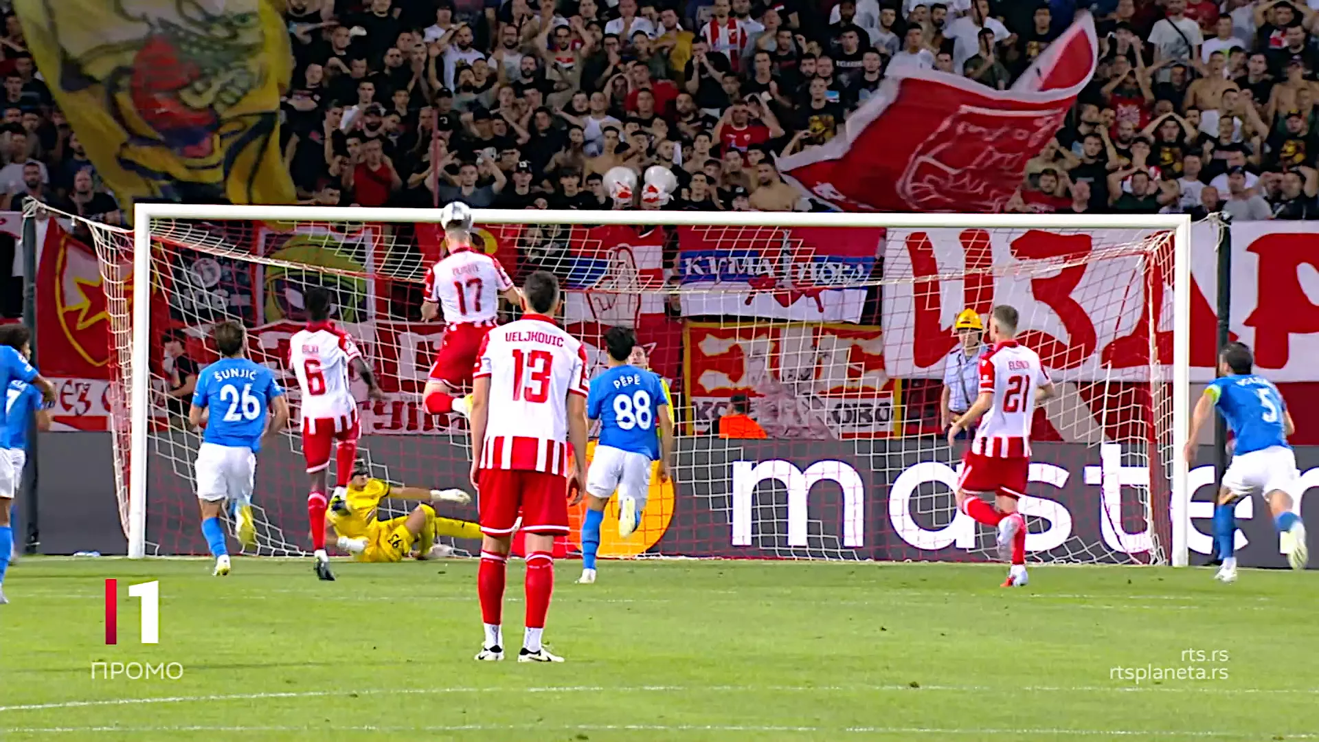 Liga Evrope: Crvena zvezda – Seltik