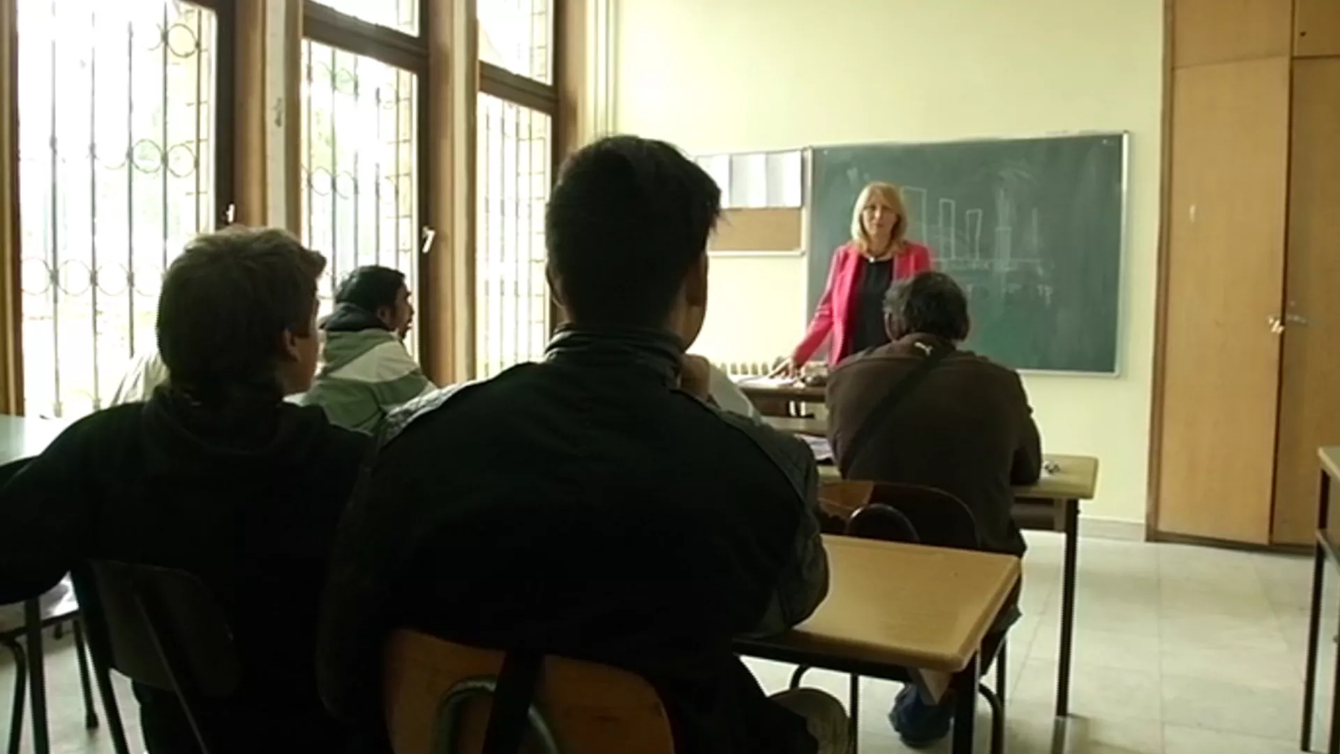 U školskoj klupi