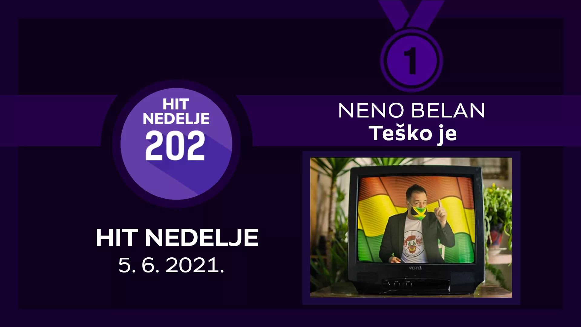 Нено Белан - Тешко је / ХИТ НЕДЕЉЕ – 5. 6. 2021.