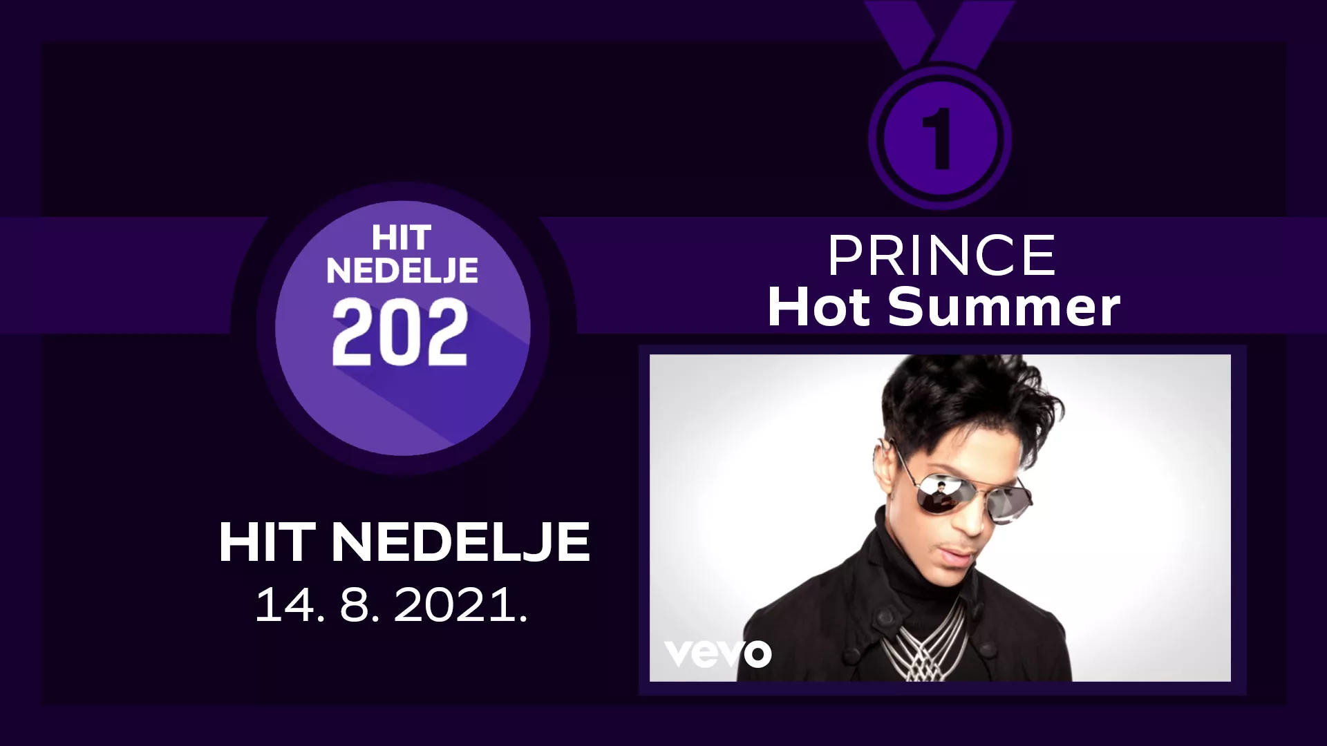 Prince - Hot Summer / Хит недеље - 14. 8. 2021.