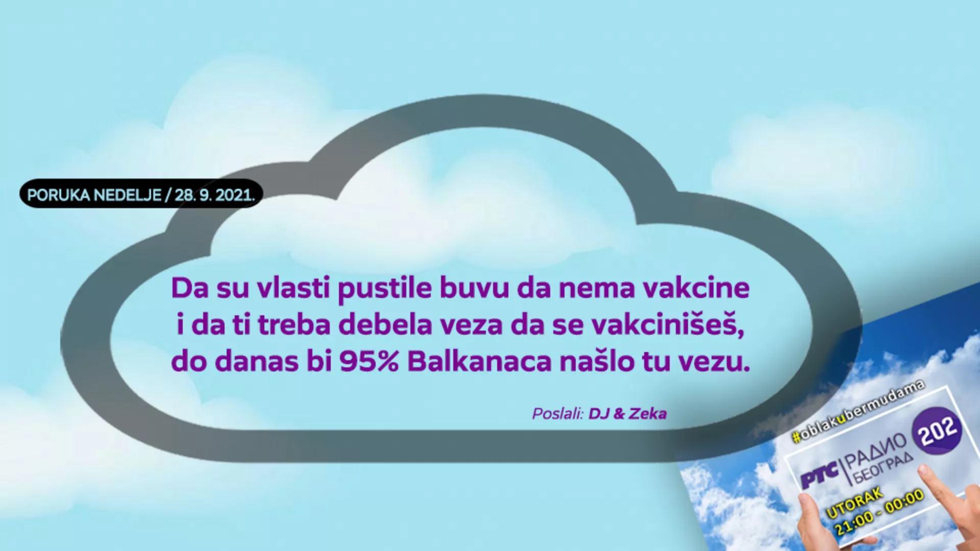 Облак у бермудама –  28. 9 2021.