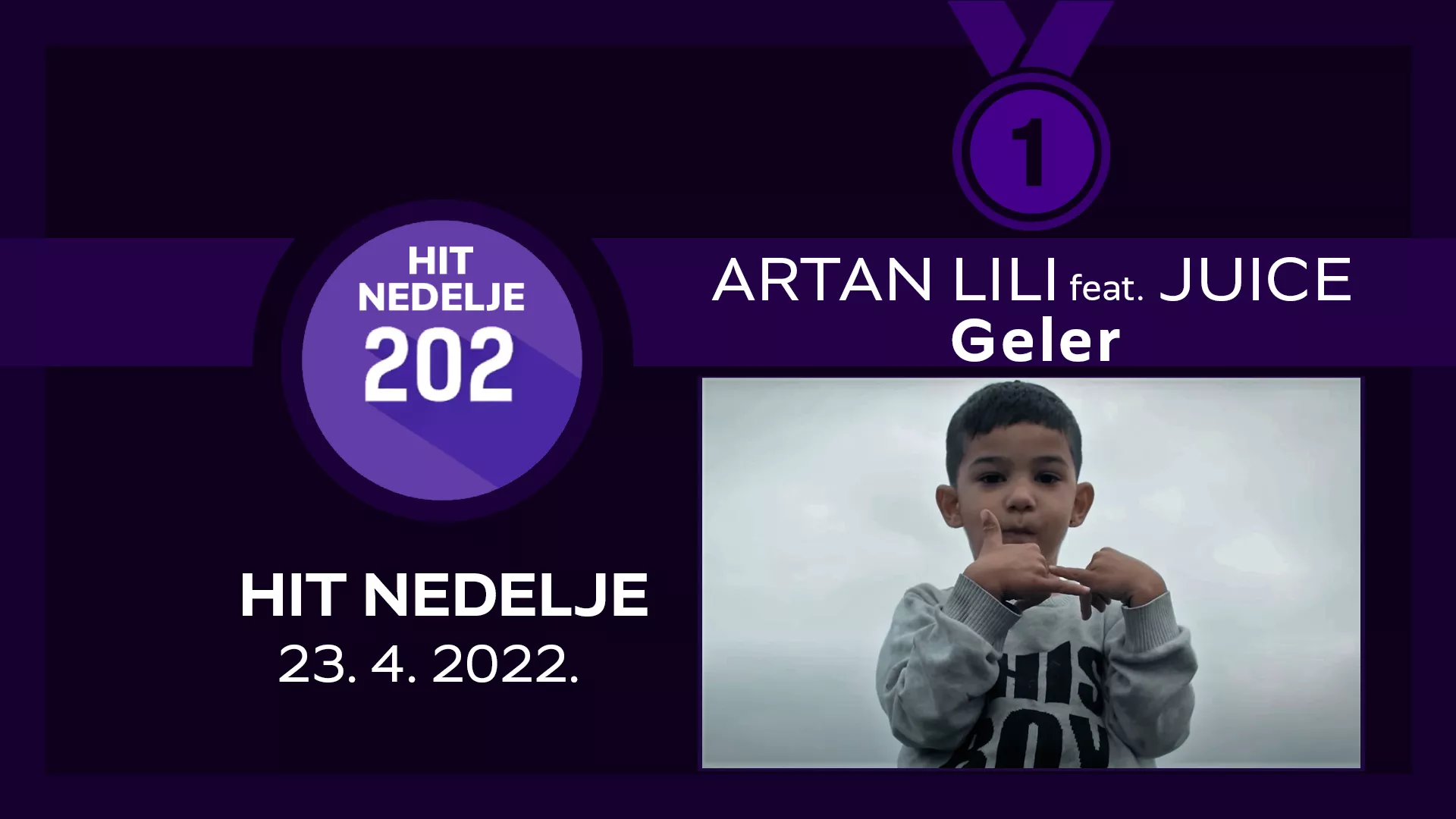 Артан Лили feat. Juice – Гелер / Хит недеље – 23. 4. 2022.