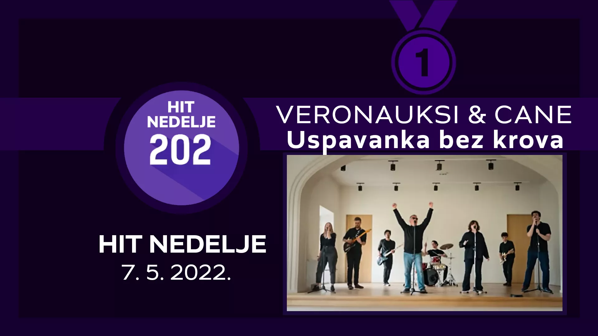 Веронаукси & Цане – Успаванка без крова / Хит недеље – 7. 5. 2022.