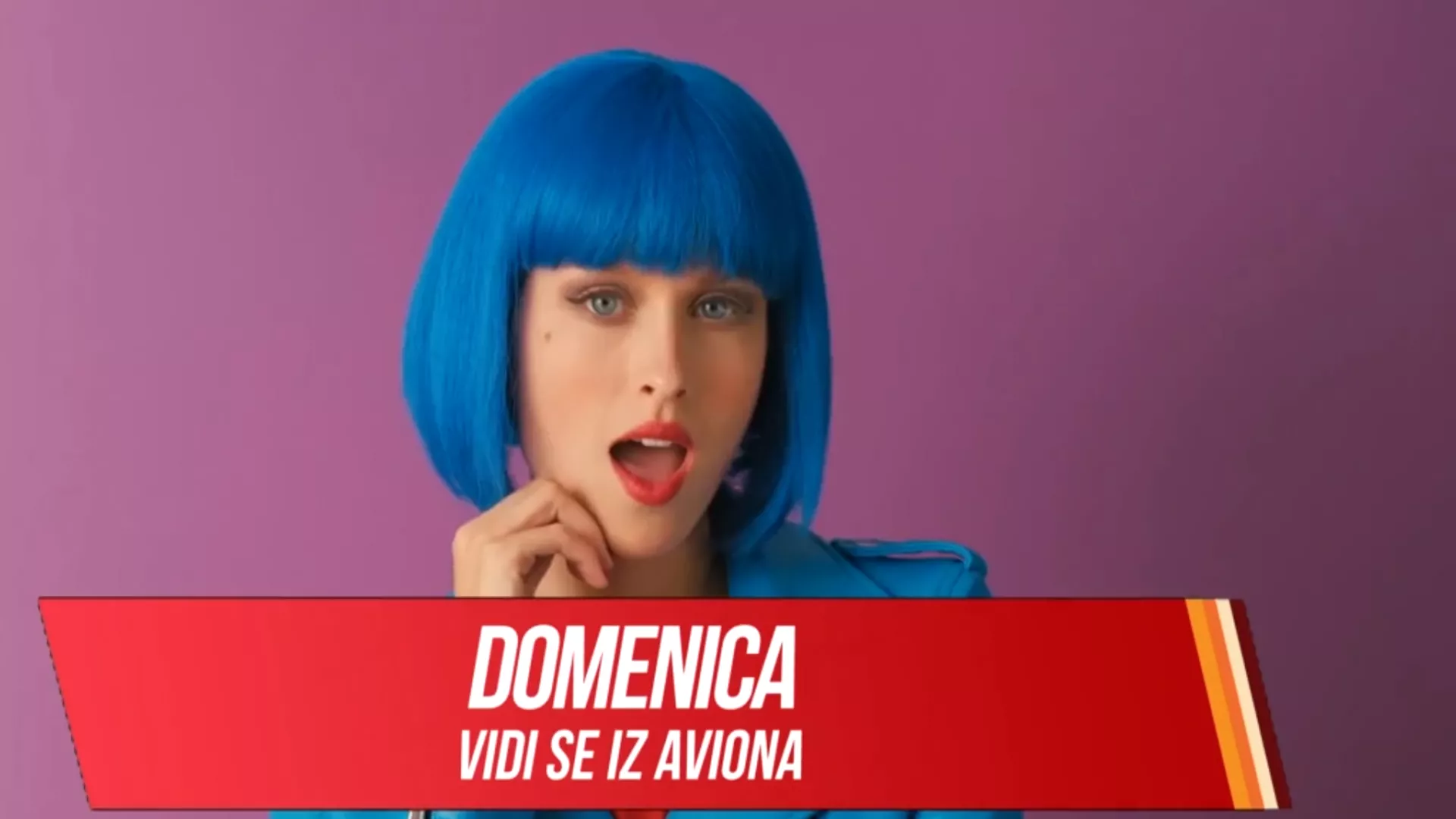 Domenica – Види се из авиона