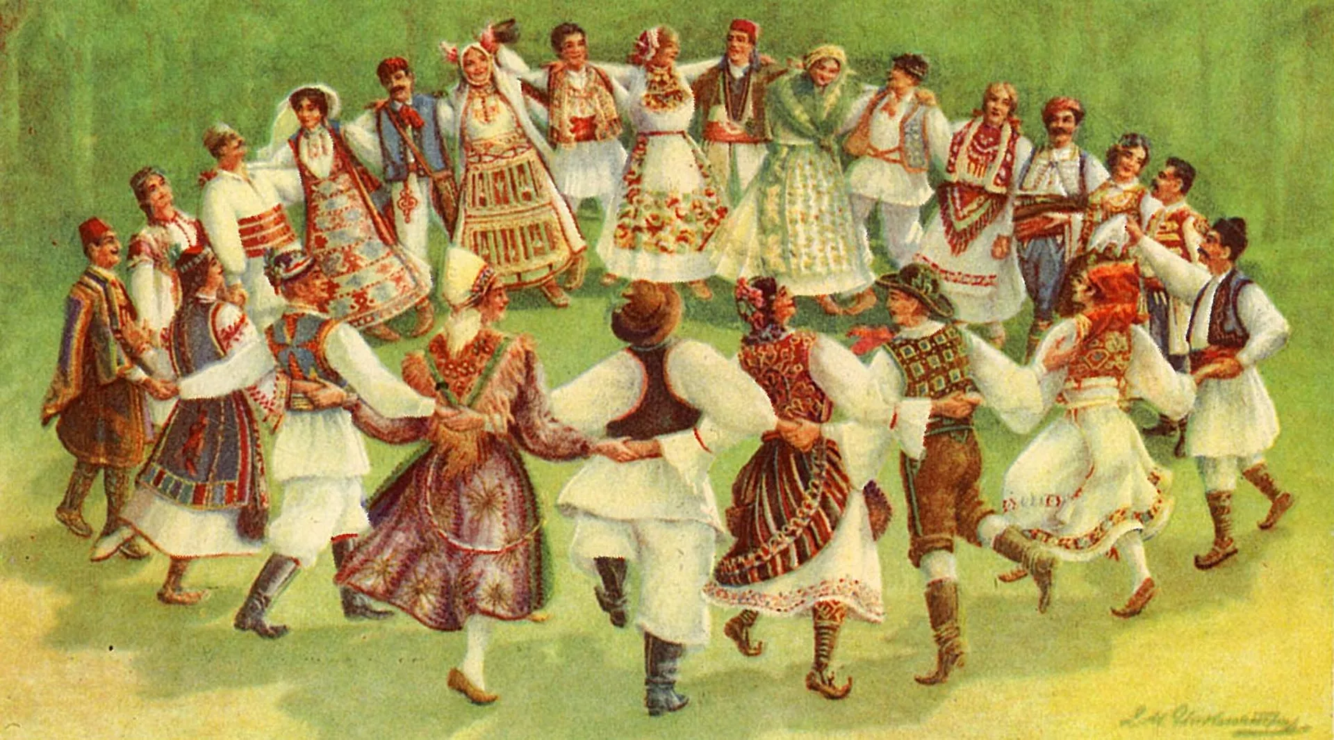 Од злата јабука – Песме које се игрју у колу