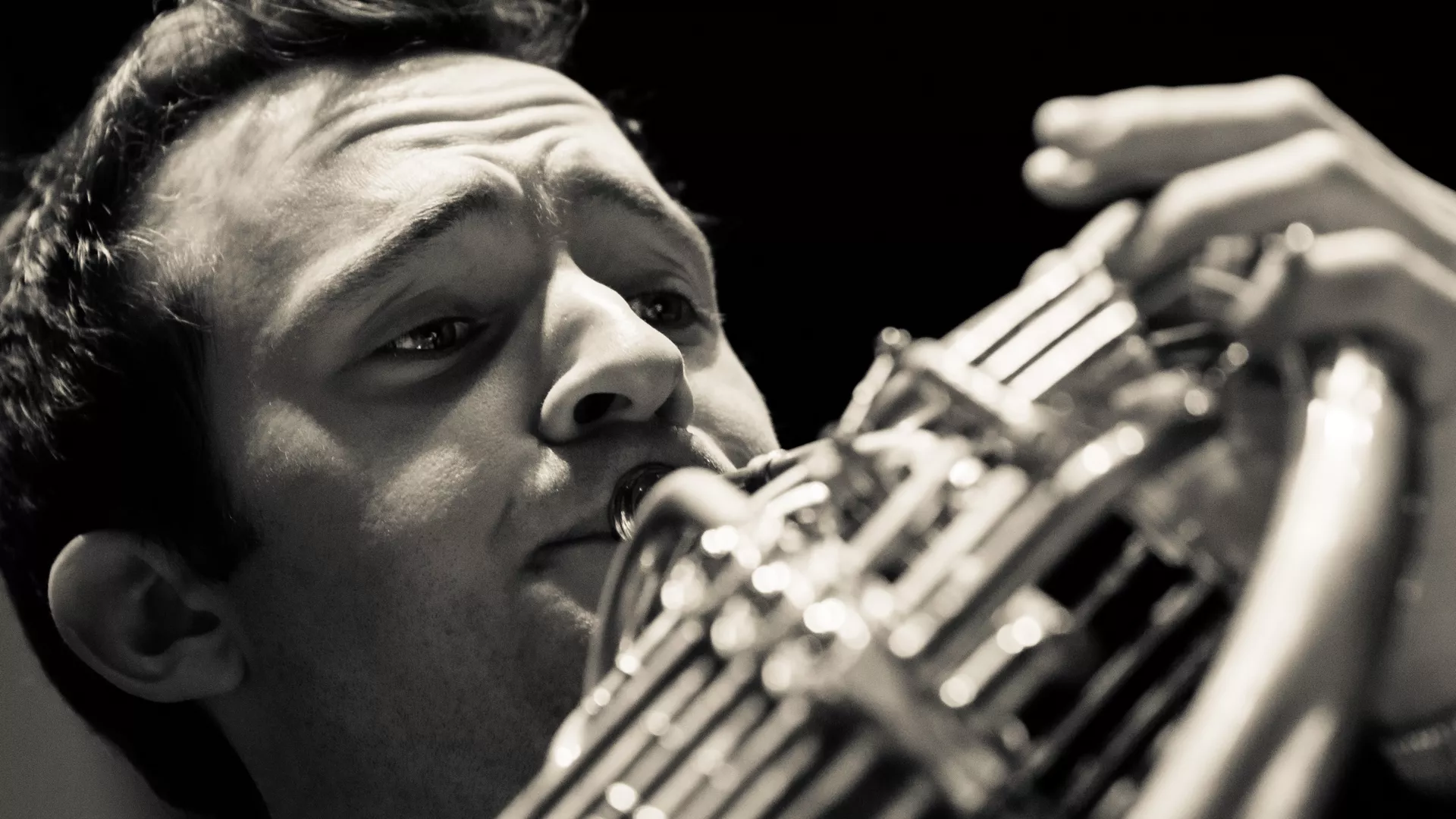 Време музике – Алек Франк-Гемил, хорна