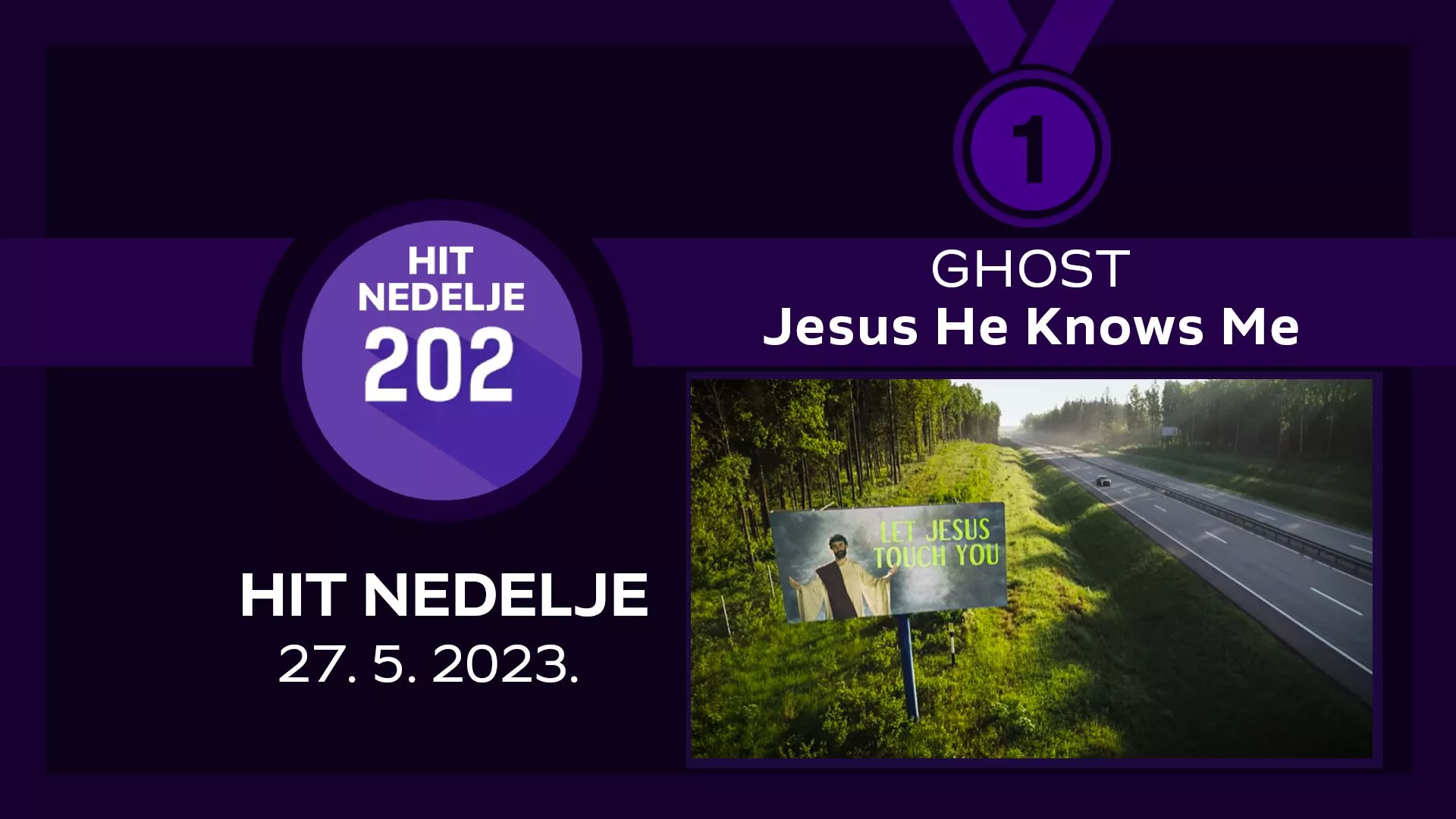 GHOST – Jesus He Knows Me / Хит недеље – 27. 5. 2023.