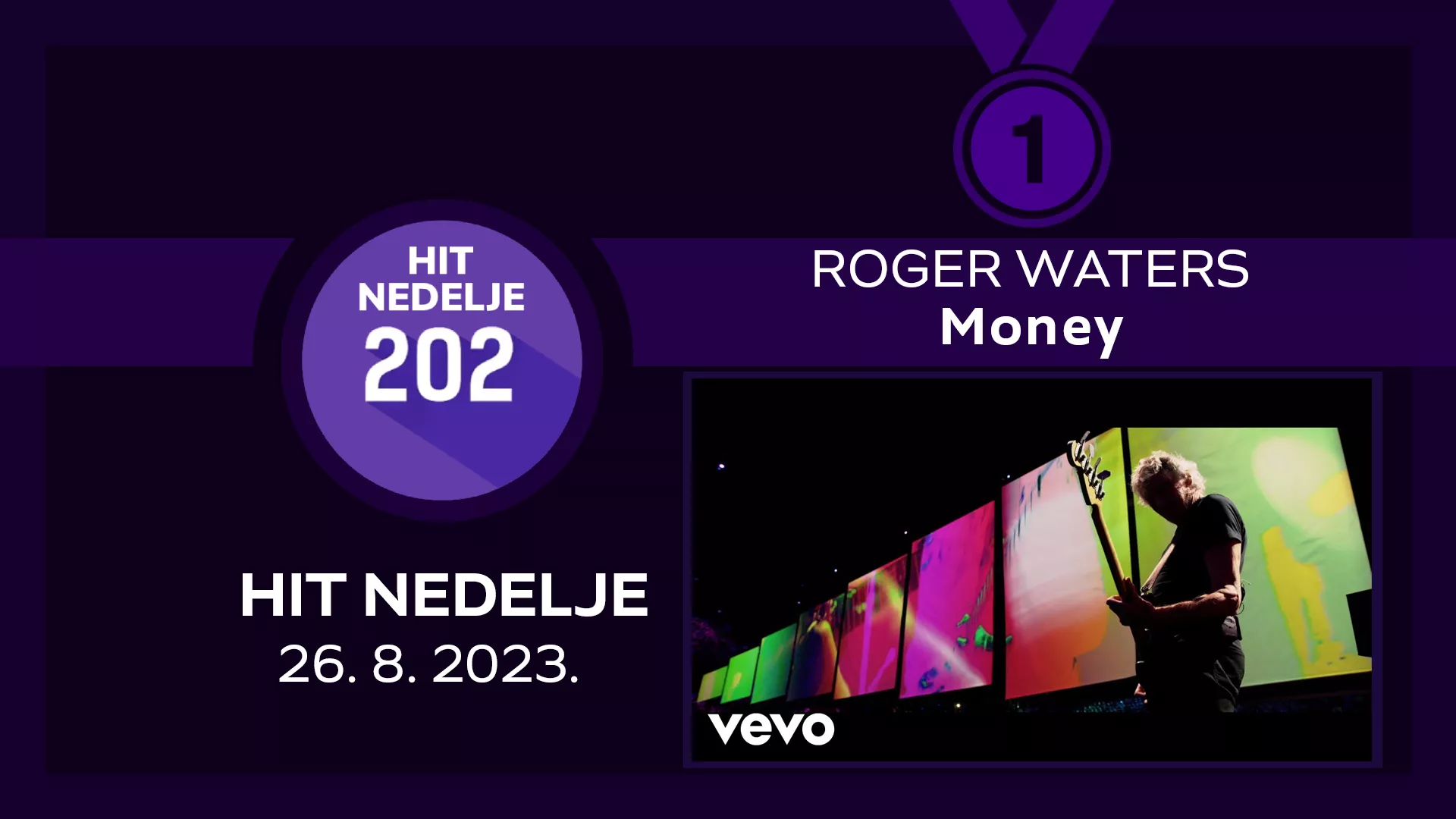 Roger Waters – Money / Хит недеље – 26. 8. 2023.