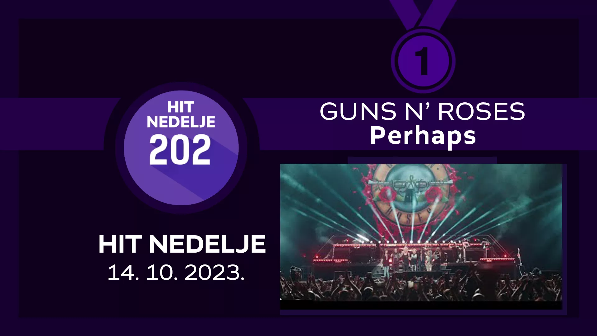 Guns N‘ Roses – Perhaps / Хит недеље – 14. 10. 2023.