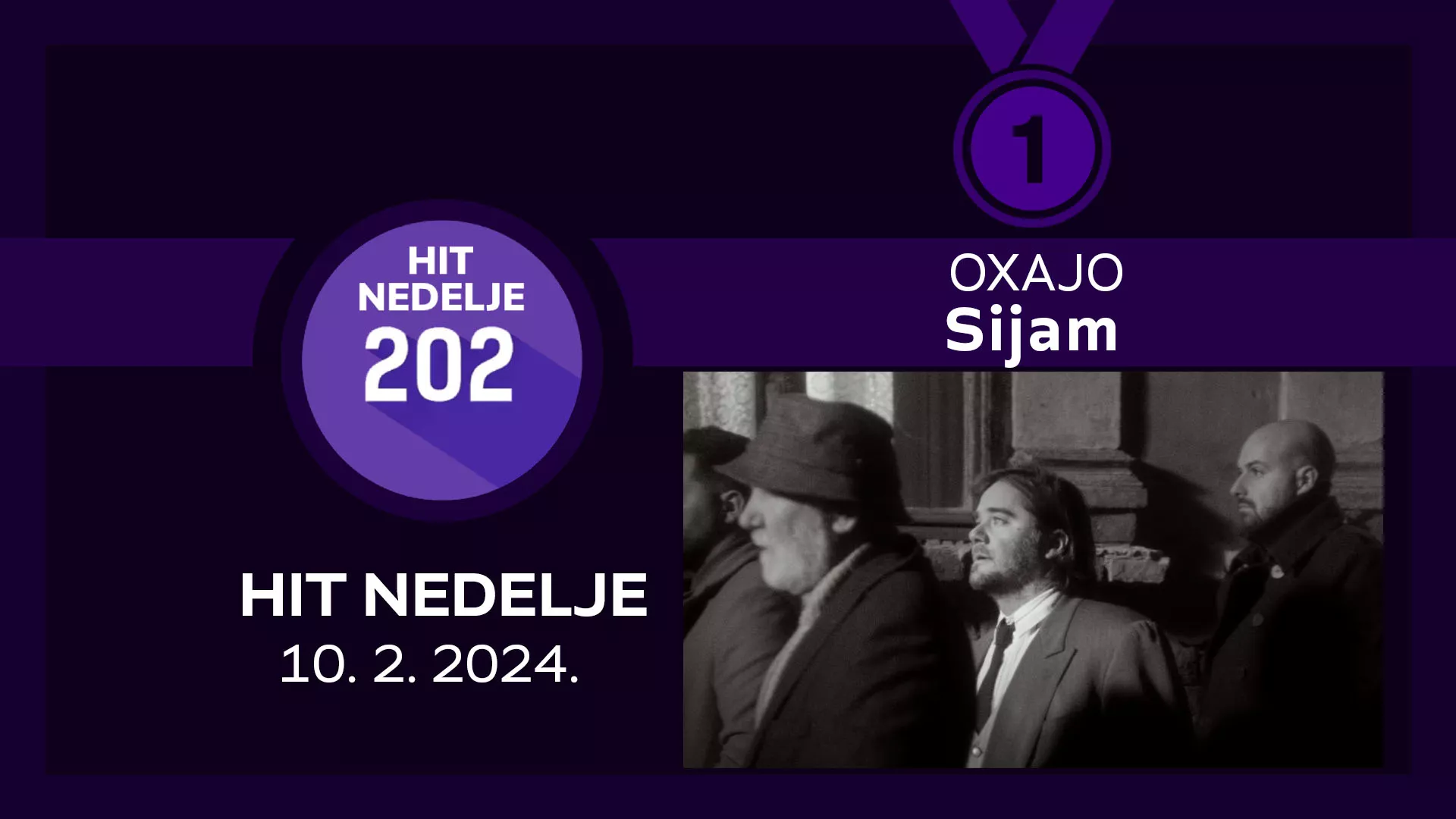 Oxajo - Сијам / Хит недеље – 10. 2. 2024.