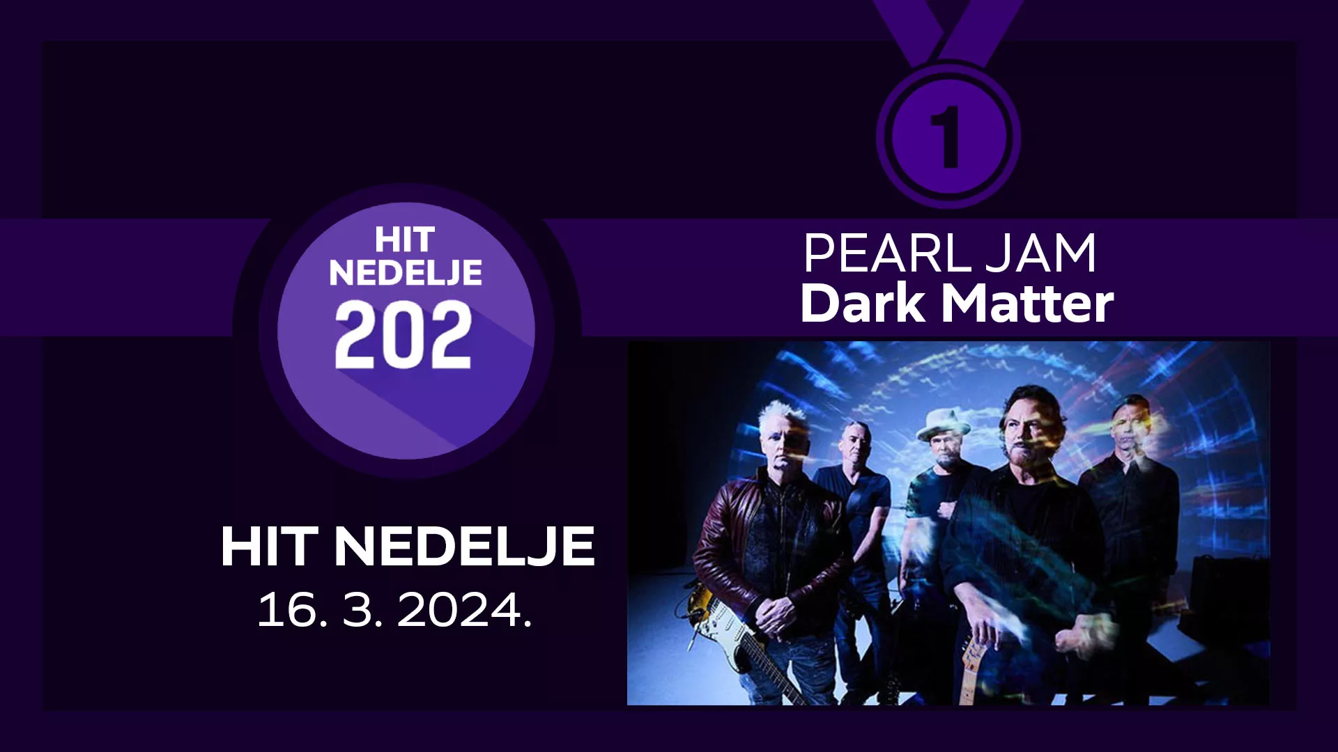 Pearl Jam - Dark Matter / Хит недеље – 16. 3. 2024.