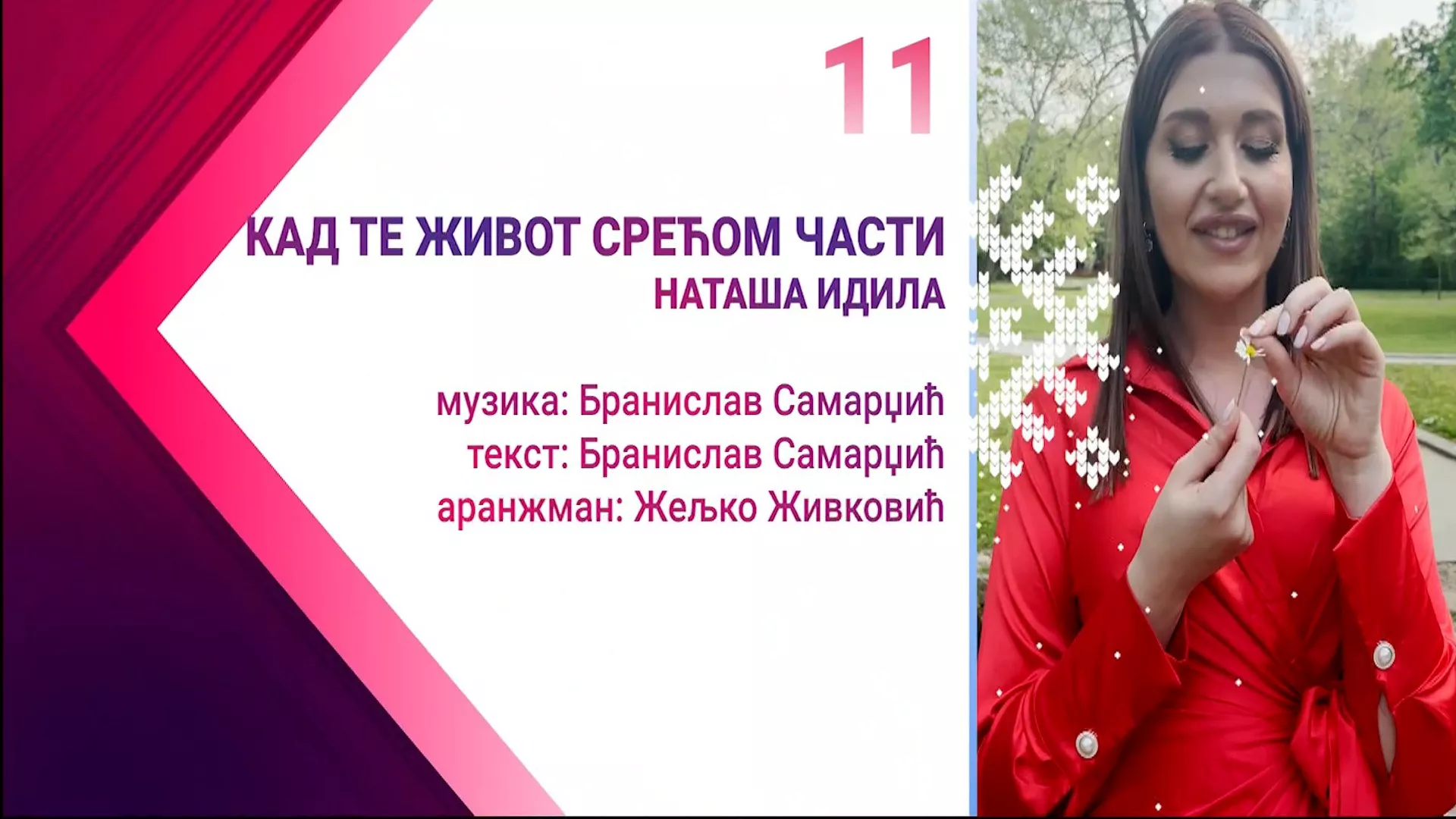 Наташа Идила  –  Кад те живот срећом части