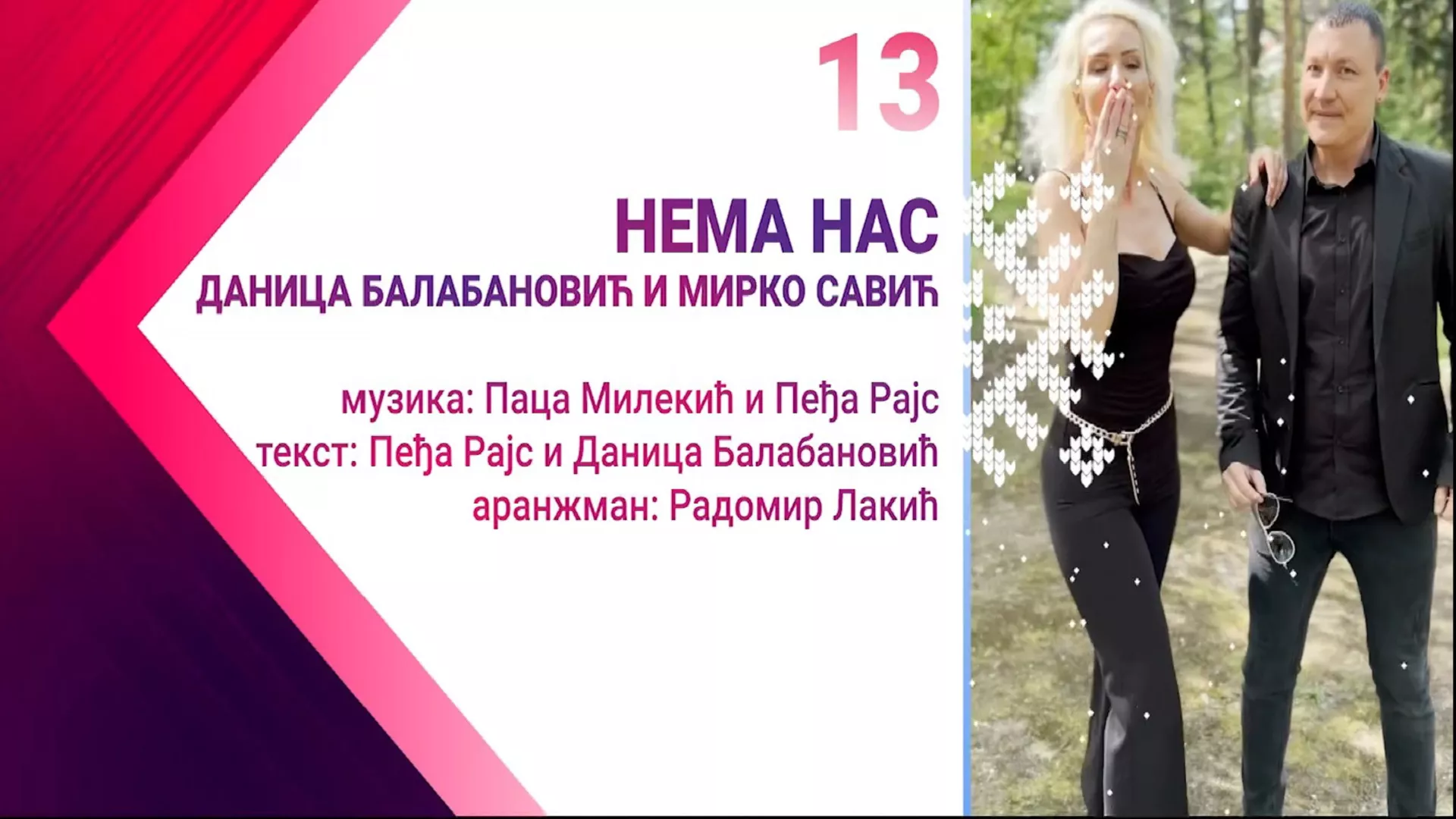 Даница Балабановић и Мирко Савић  –  Нема нас