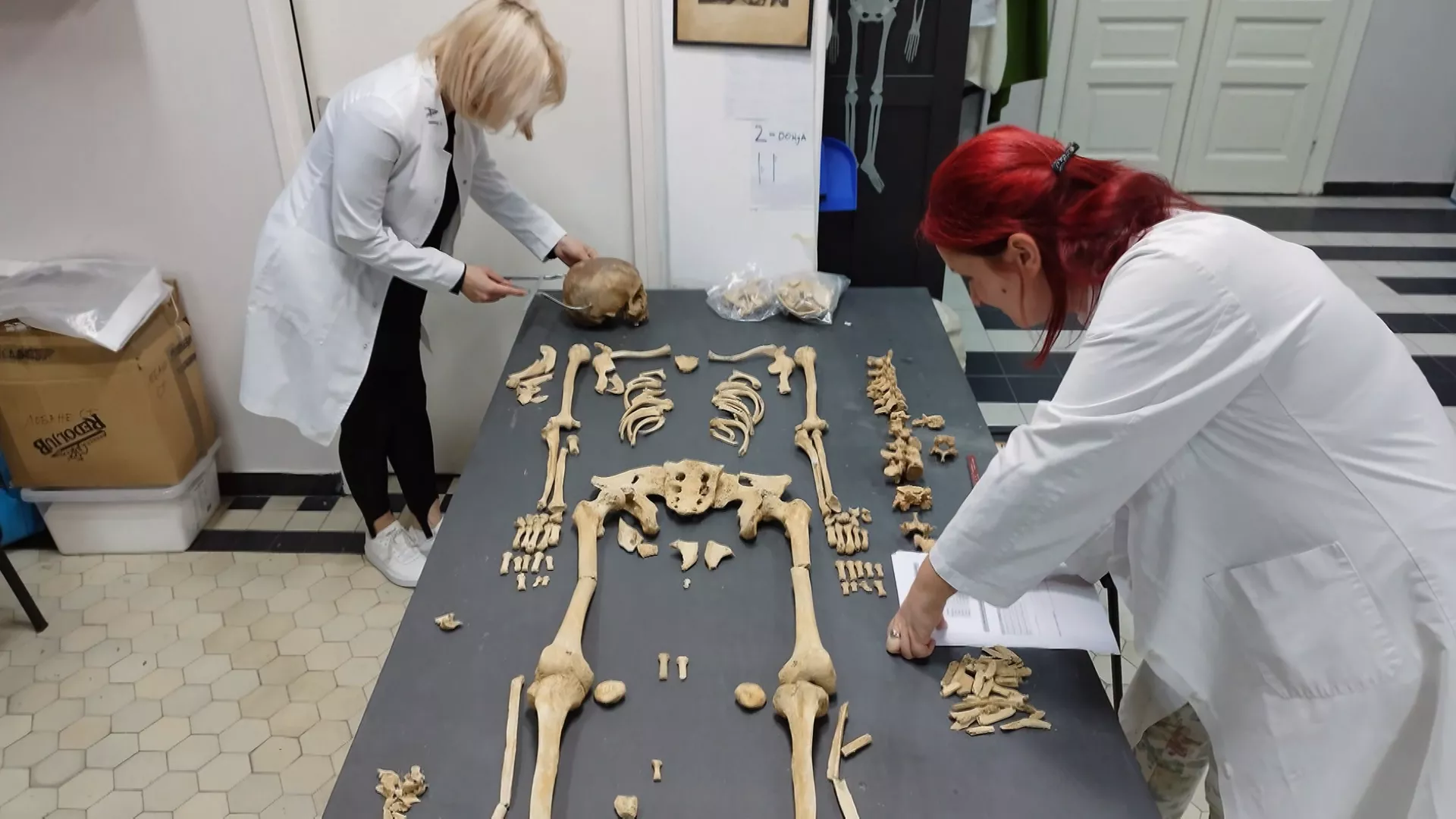Од Римљана до данашњих дана: Скелетни остаци