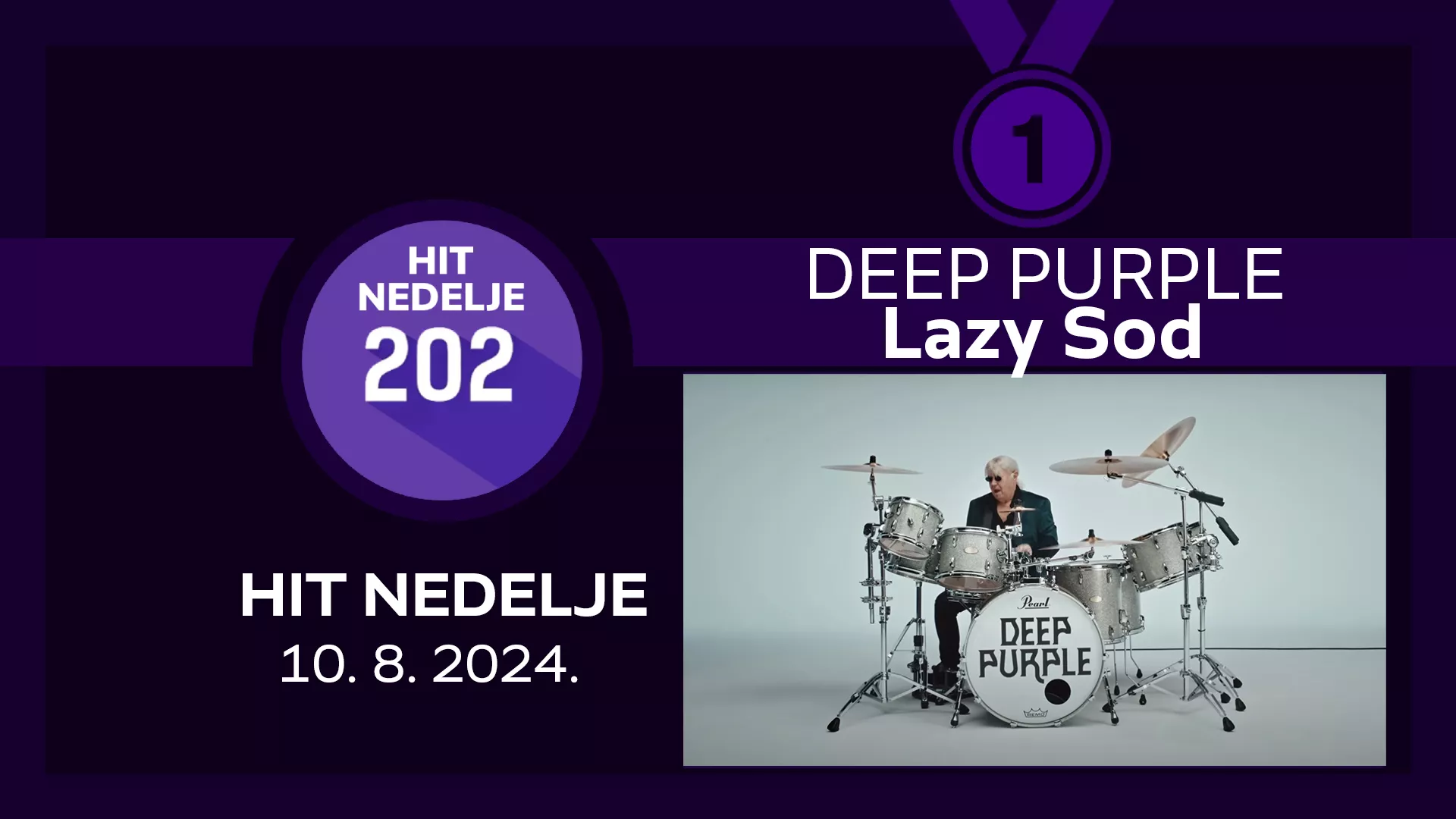 Deep Purple - Lazy Sod / Хит недеље – 10. 8. 2024.