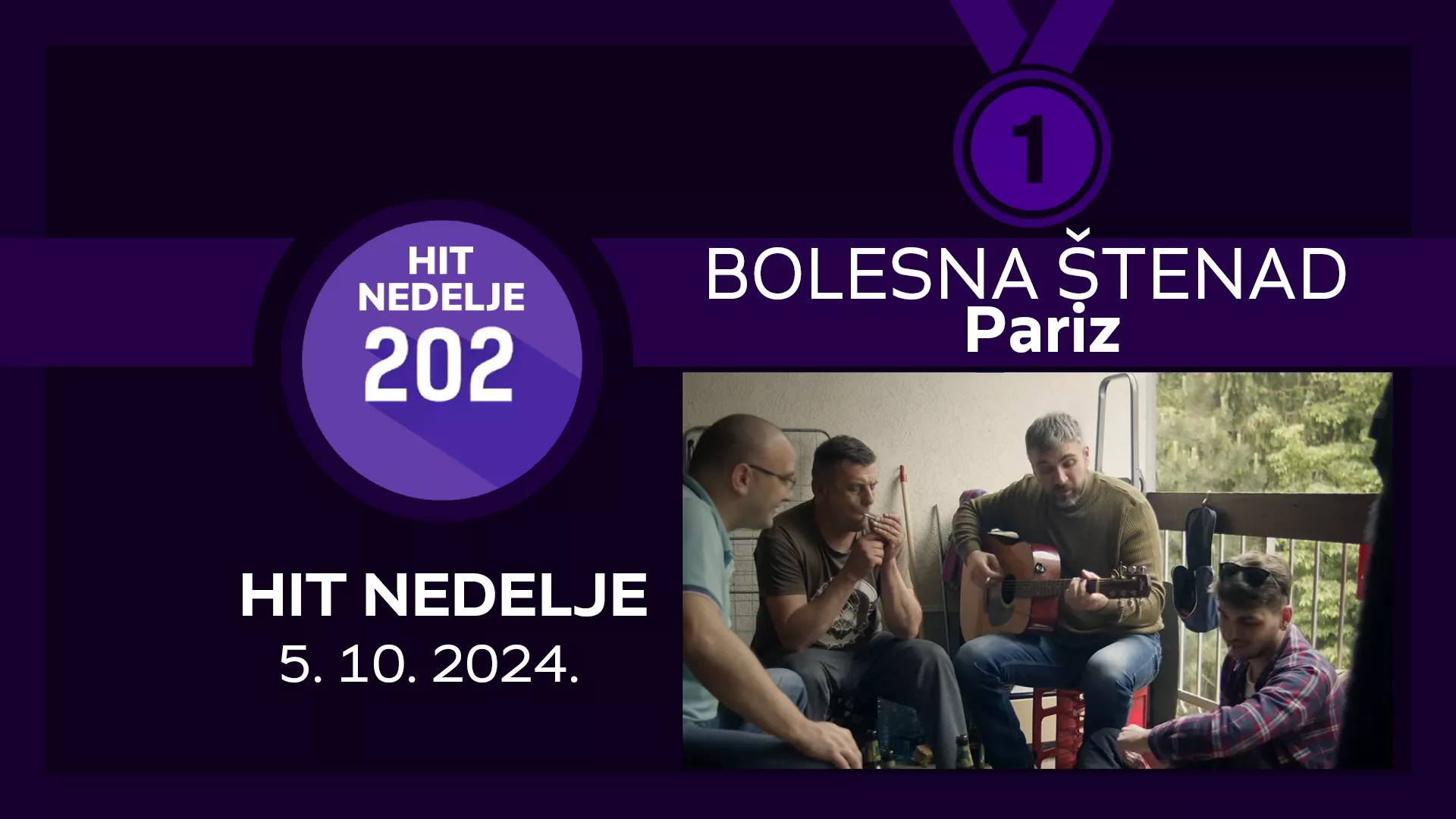 Болесна штенад - Париз / Хит недеље – 5. 10. 2024.