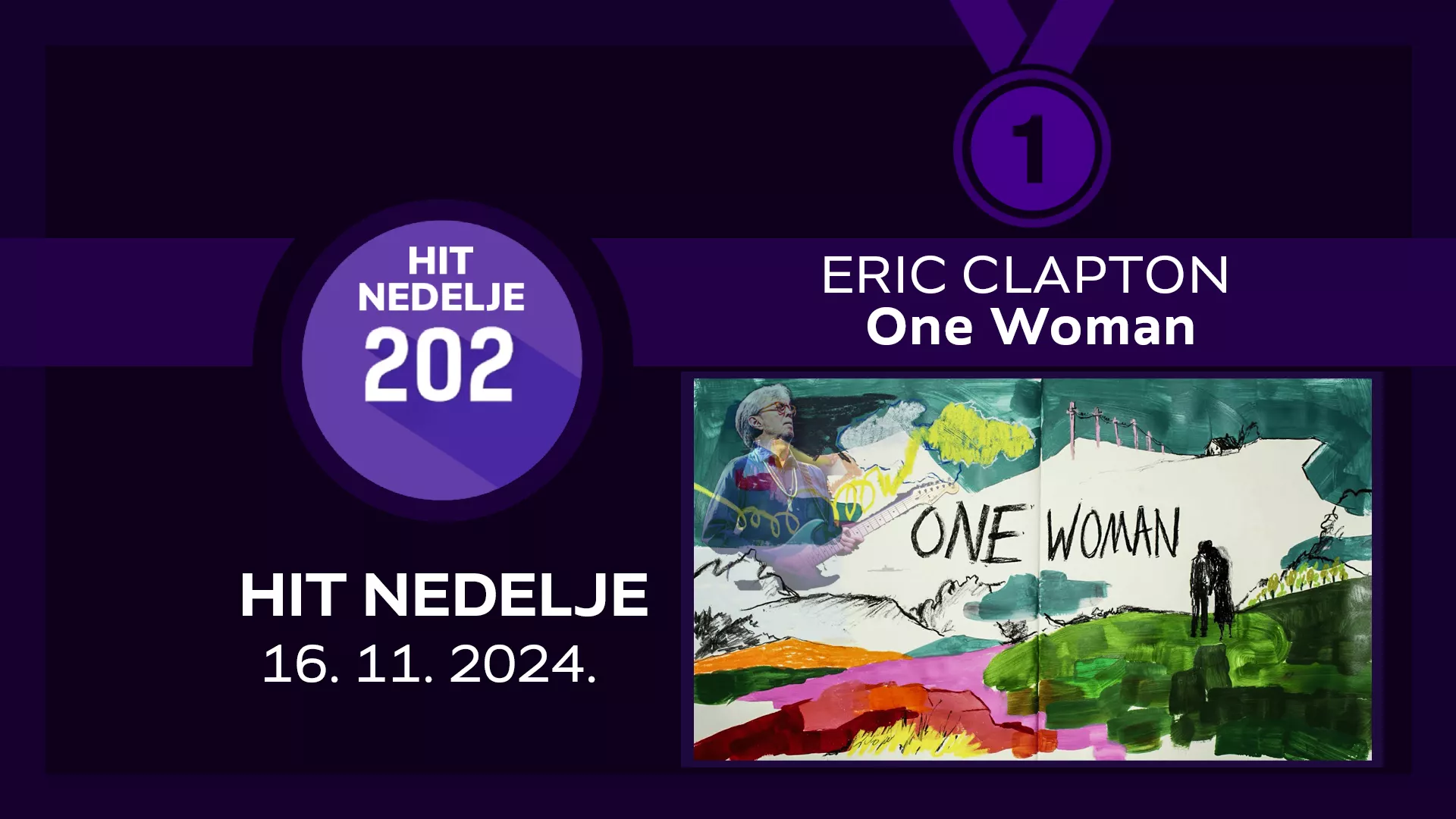 Eric Clapton - One Woman / Хит недеље – 16. 11. 2024.