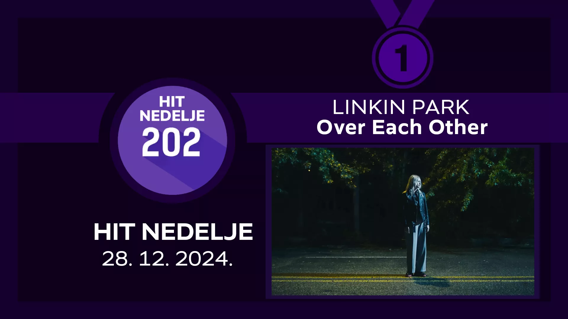 Linkin Park - Over Each Other / Хит недеље – 28. 12. 2024.