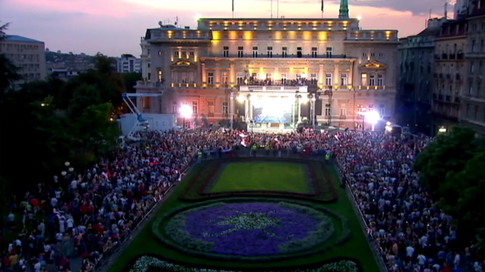 Свечани дочек ватерполиста Србије