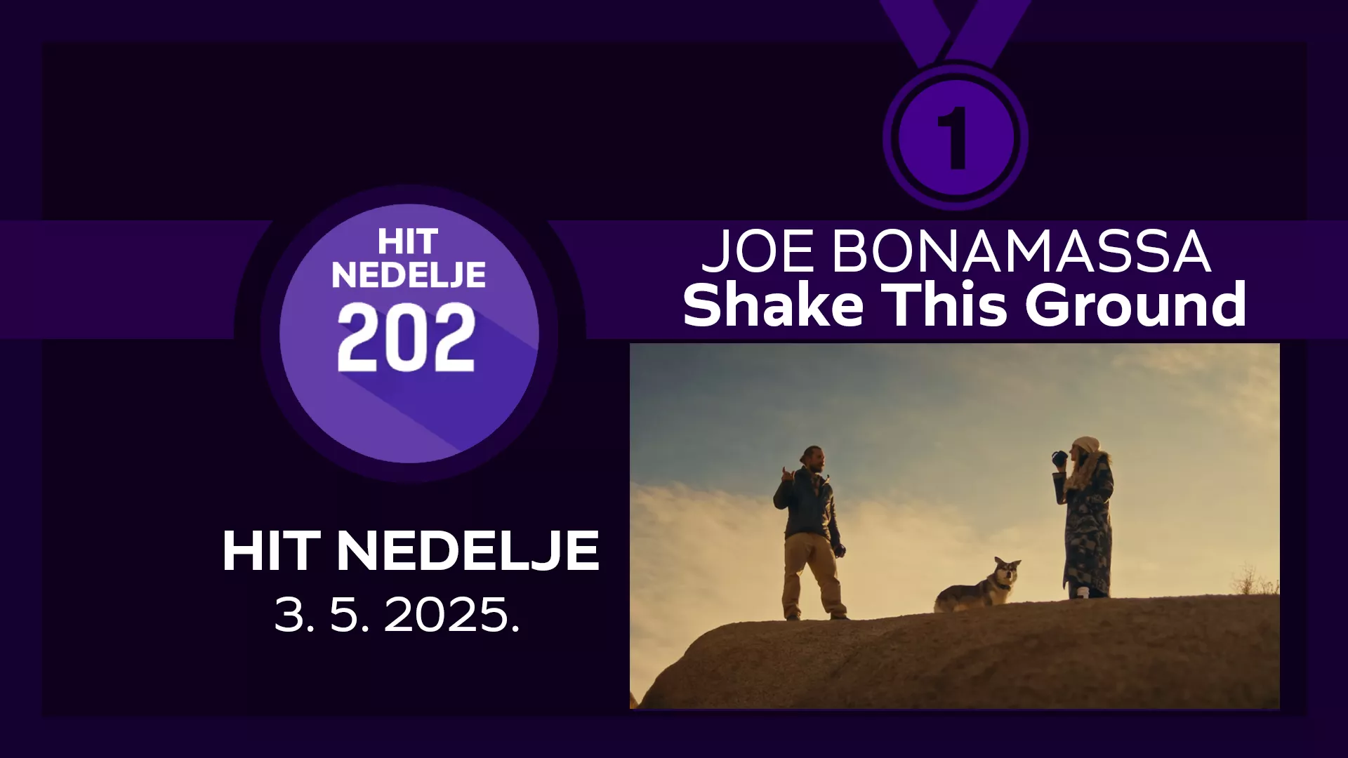 Joe Bonamassa - Shake This Ground / Хит недеље – 3. 5. 2025.