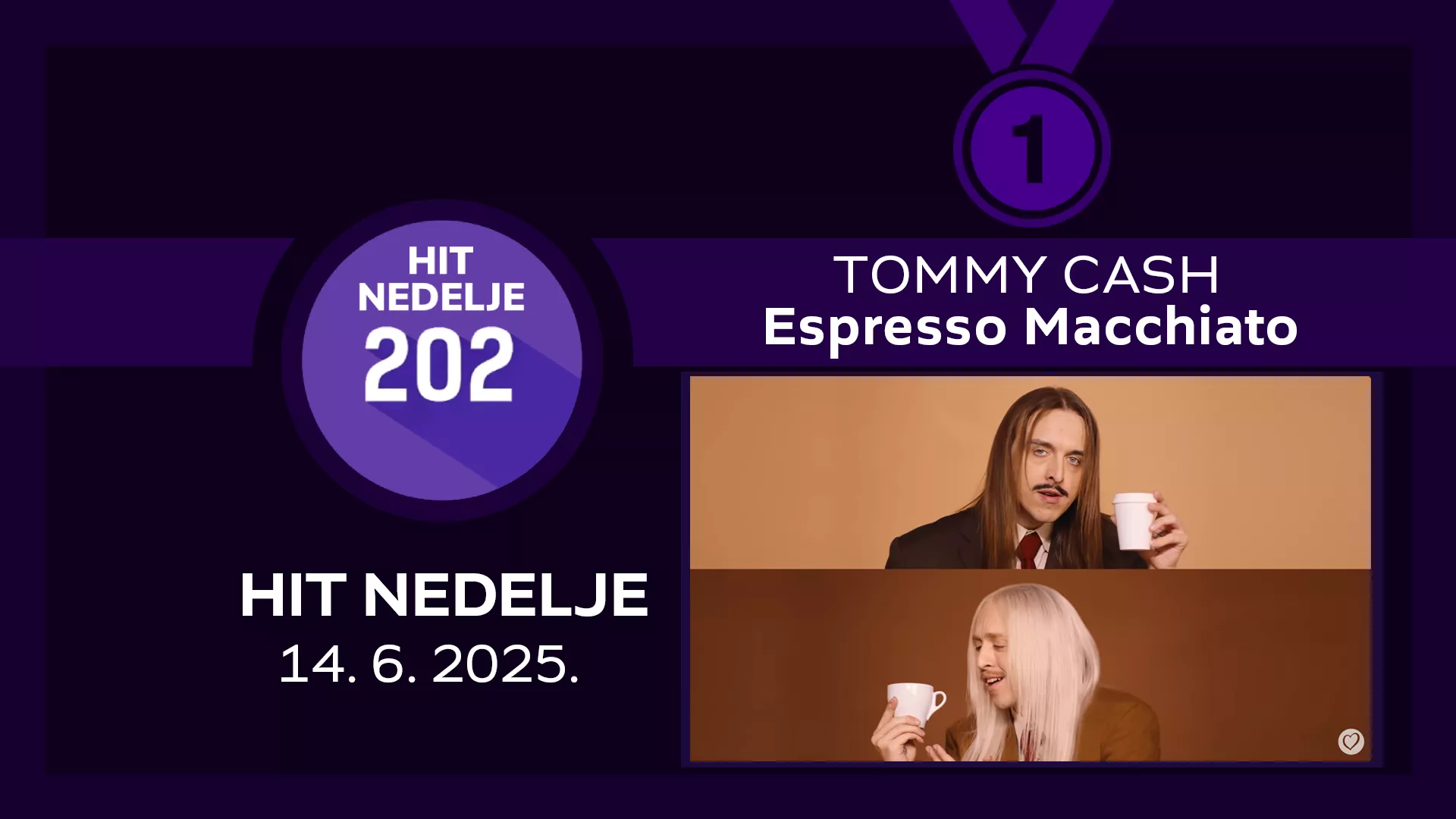 Tommy Cash - Espresso Macchiato / Хит недеље – 14. 6. 2025.