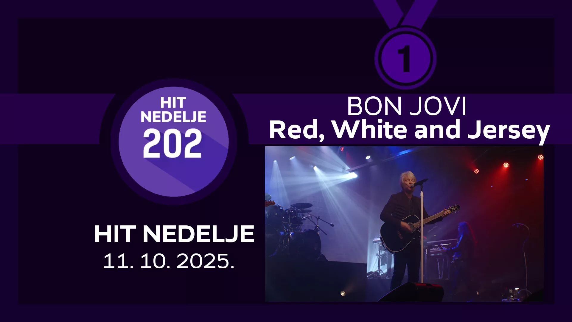 Bon Jovi - Red, White and Jersey / Хит недеље – 11. 10. 2025.