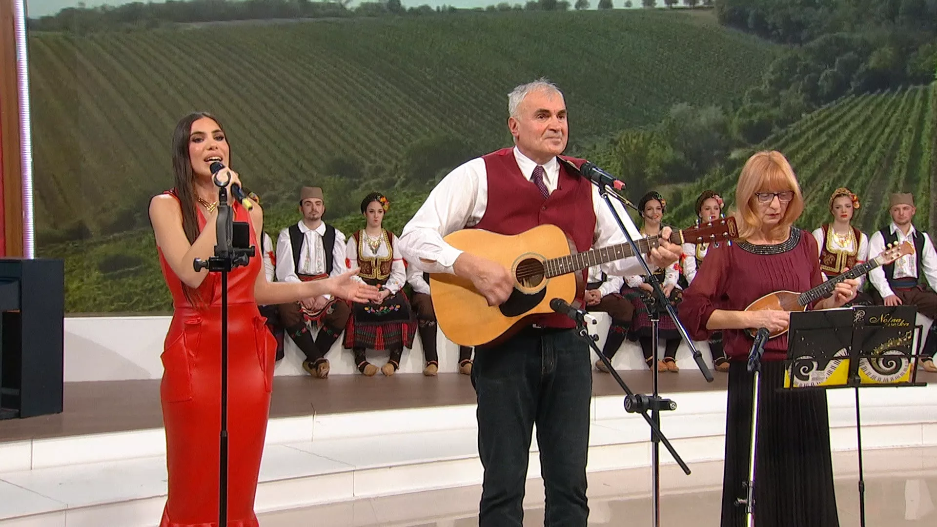 Шареница:  У башти сљеза и спелте