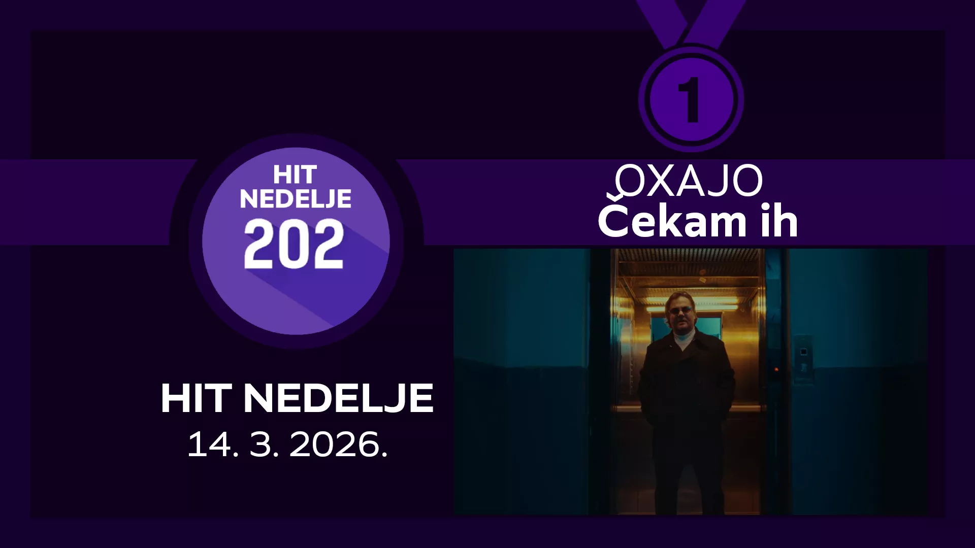 Оxајо - Чекам их / Хит недеље – 14. 3. 2026.