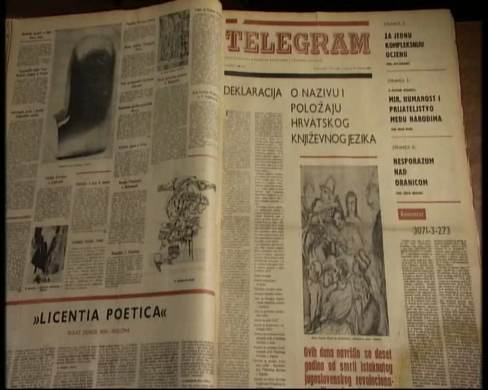 ТВ фељтон: Варљиви март 1967.
