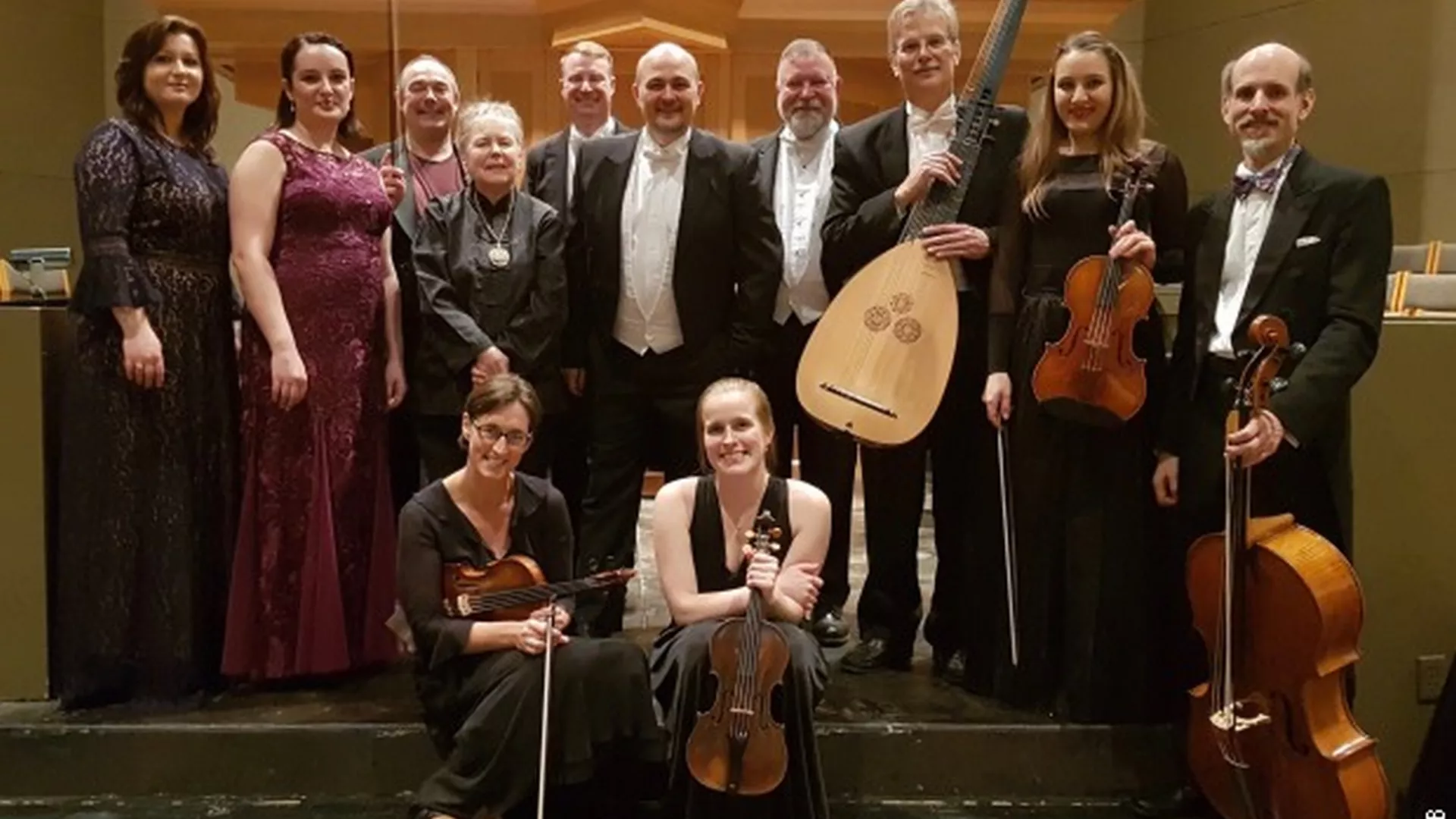 Време музике - Снимак концерта Моцарт на оригиналним инструментима из циклуса Гудачи у галерији