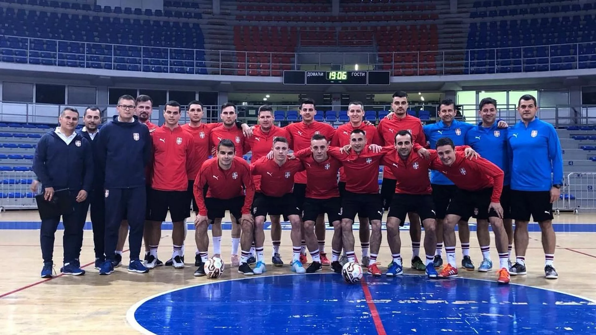 Време спорта и разоноде – Футсал репрезентација Србије