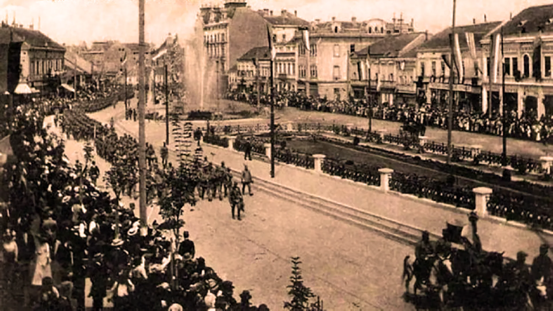 AKADEMSKA OMLADINA – SVEČANI DOČEK VOJSKE U BEOGRADU