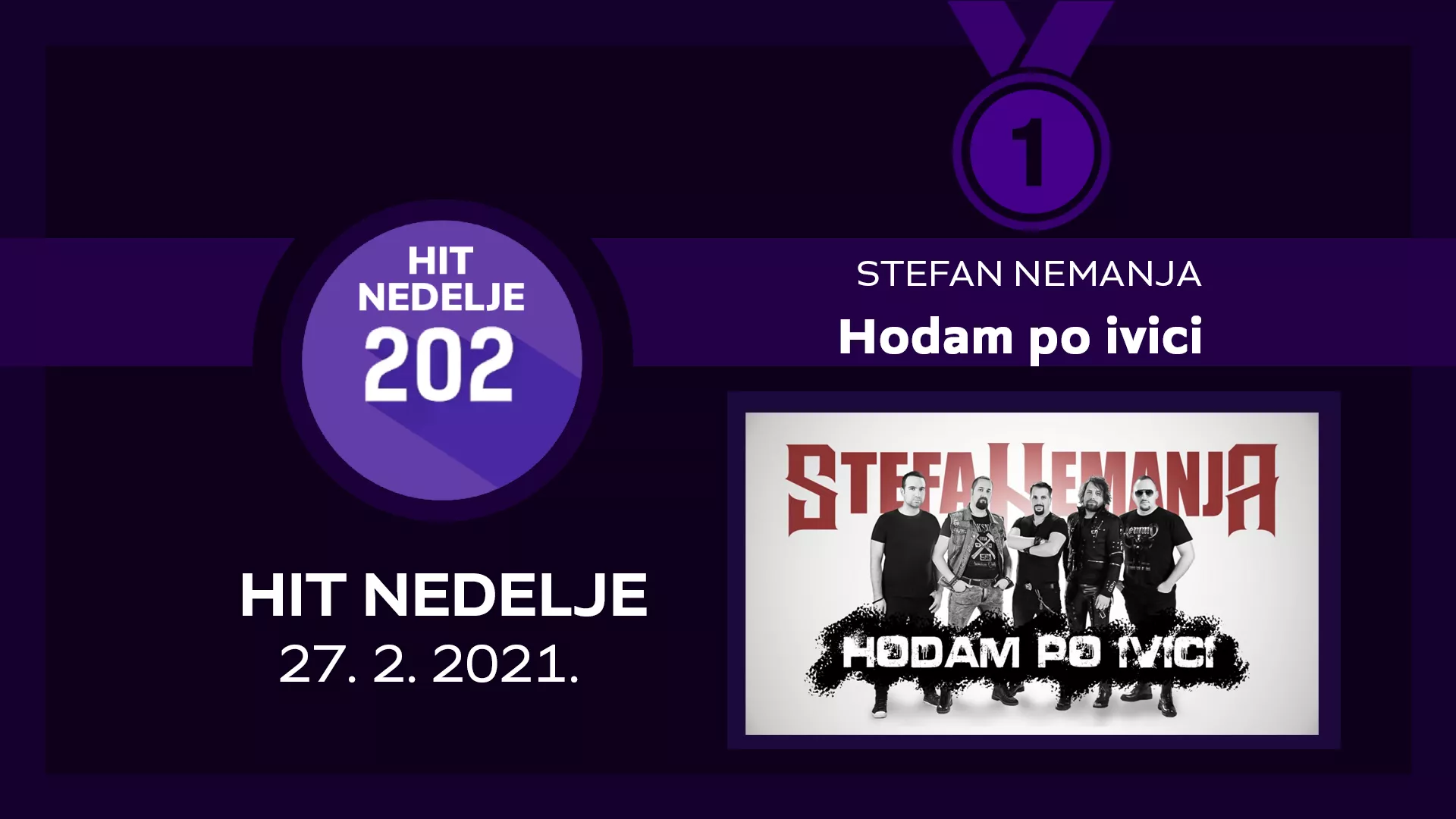 Hit nedelje – 27. 2. 2021.