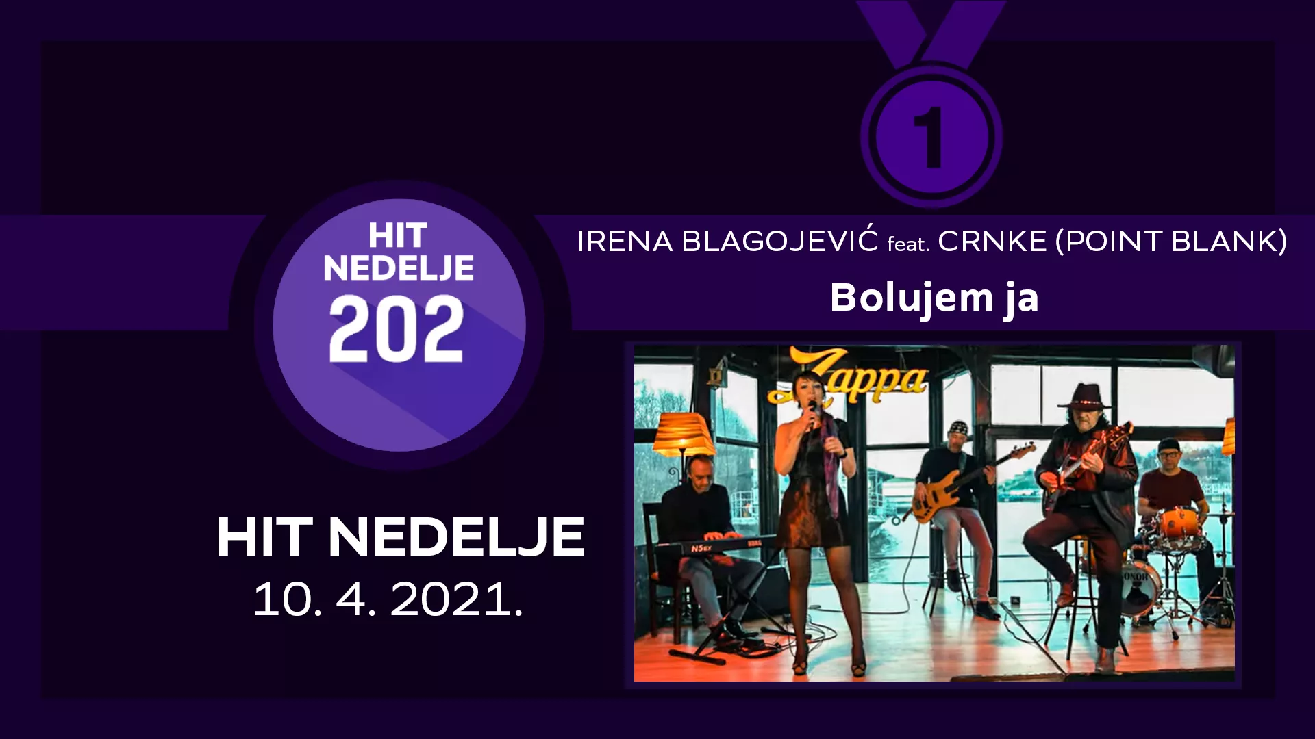 Hit nedelje – 10. 4. 2021.
