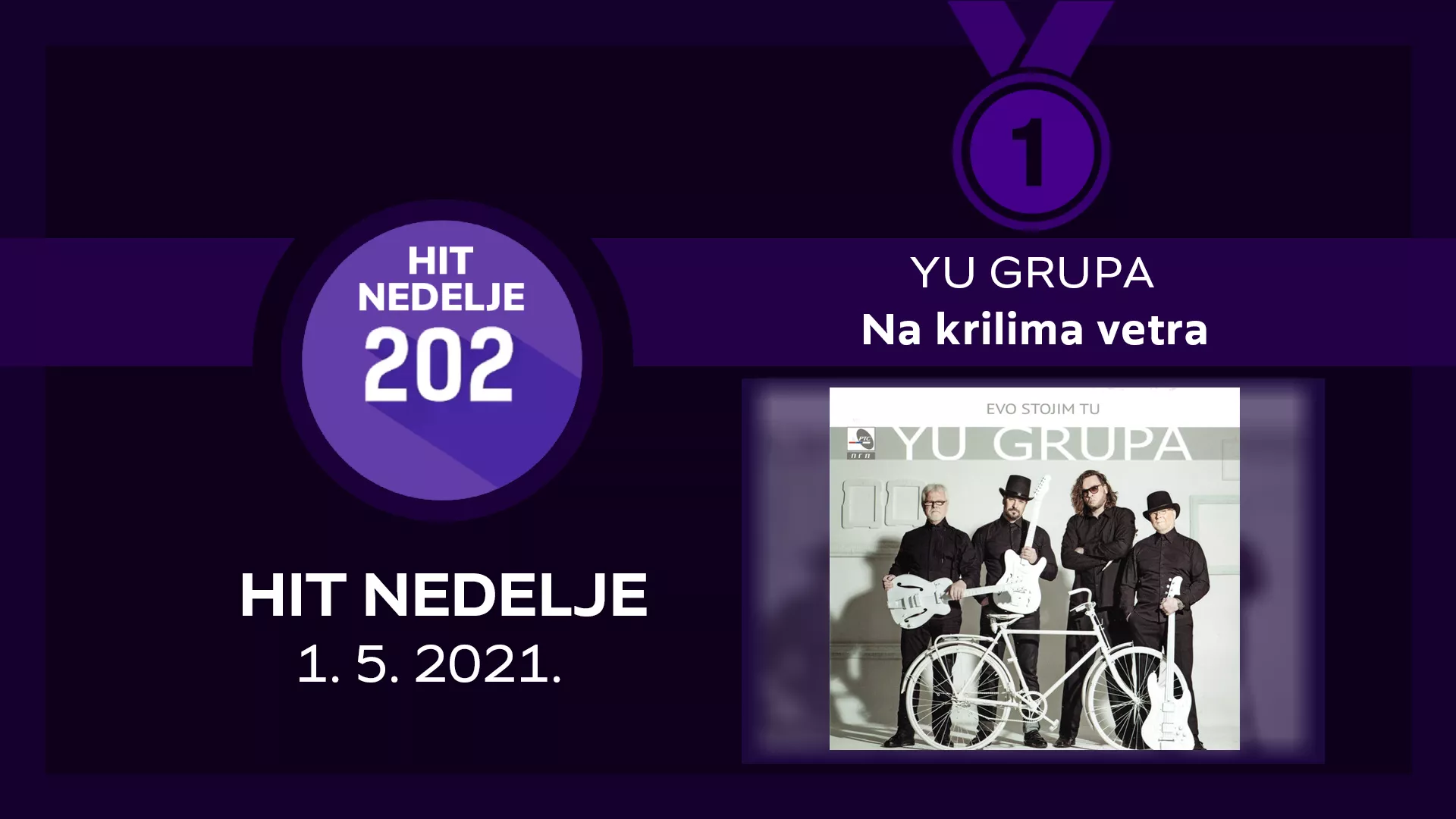 HIT NEDELjE – 1. 5. 2021.
