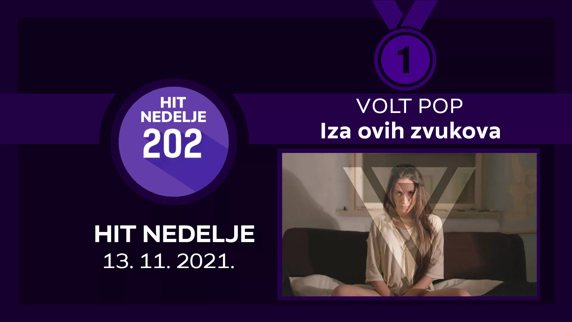 Volt Pop – Iza ovih zvukova / Hit nedelje – 13. 11. 2021.