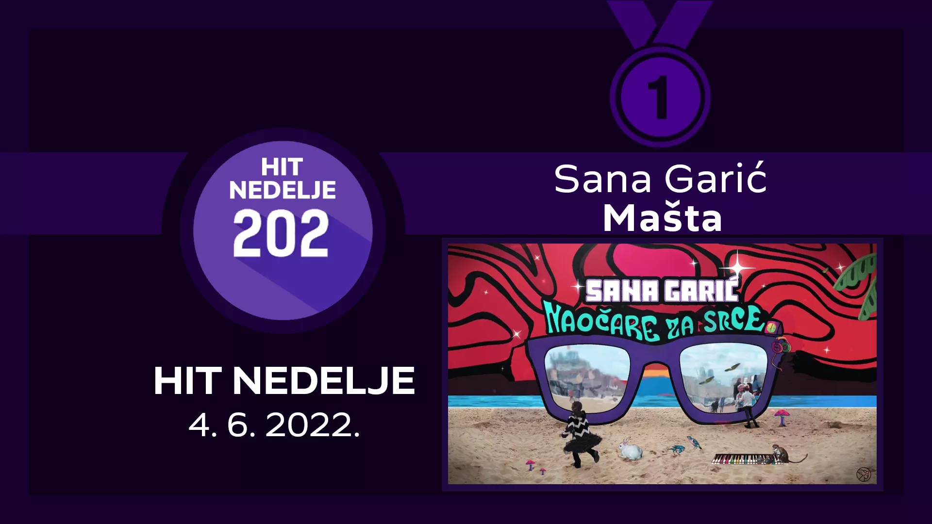 SANA GARIĆ – Mašta / Hit nedelje – 4. 6. 2022.