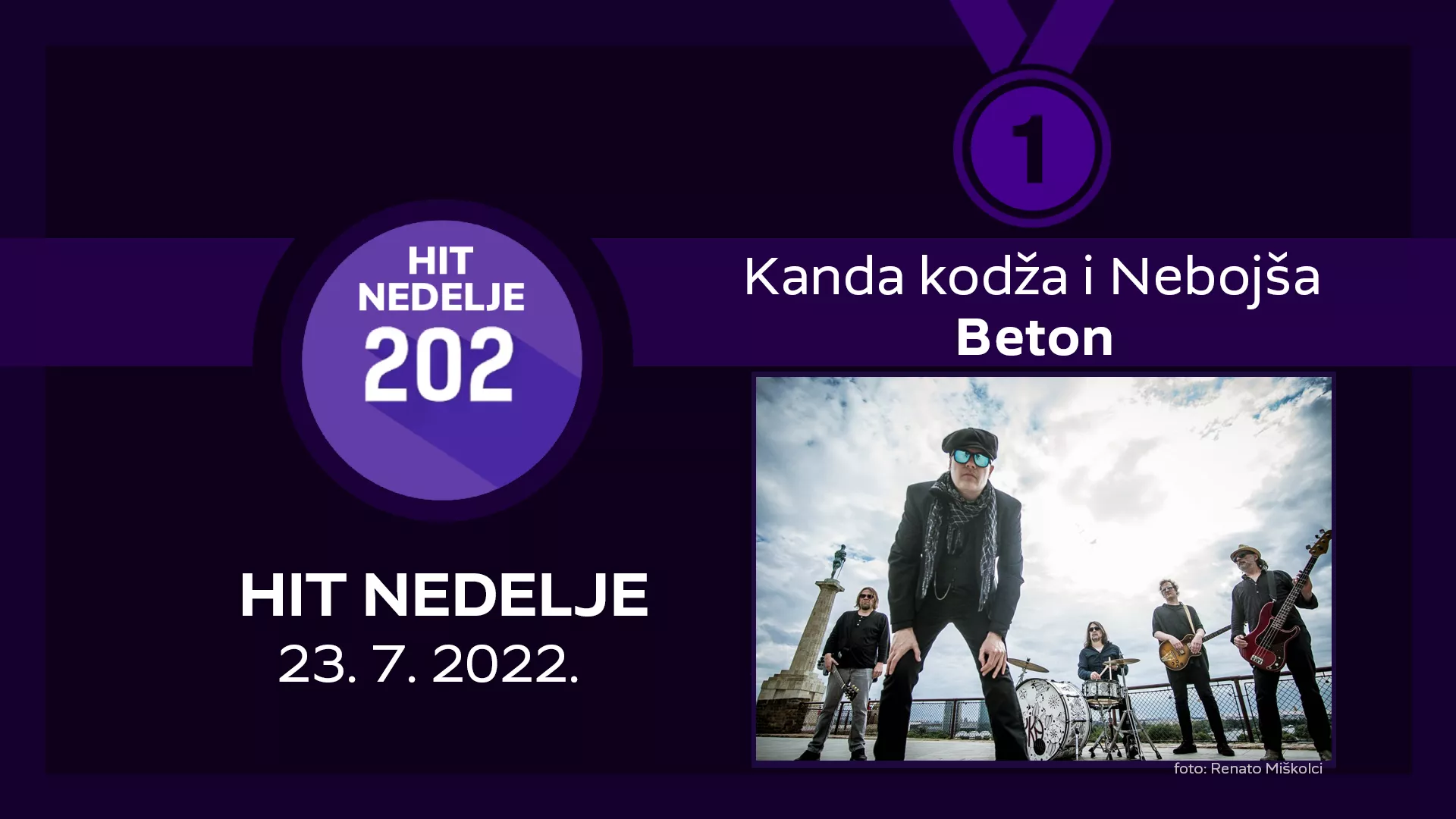 KANDA KODžA I NEBOJŠA – Beton / Hit nedelje – 23. 7. 2022.