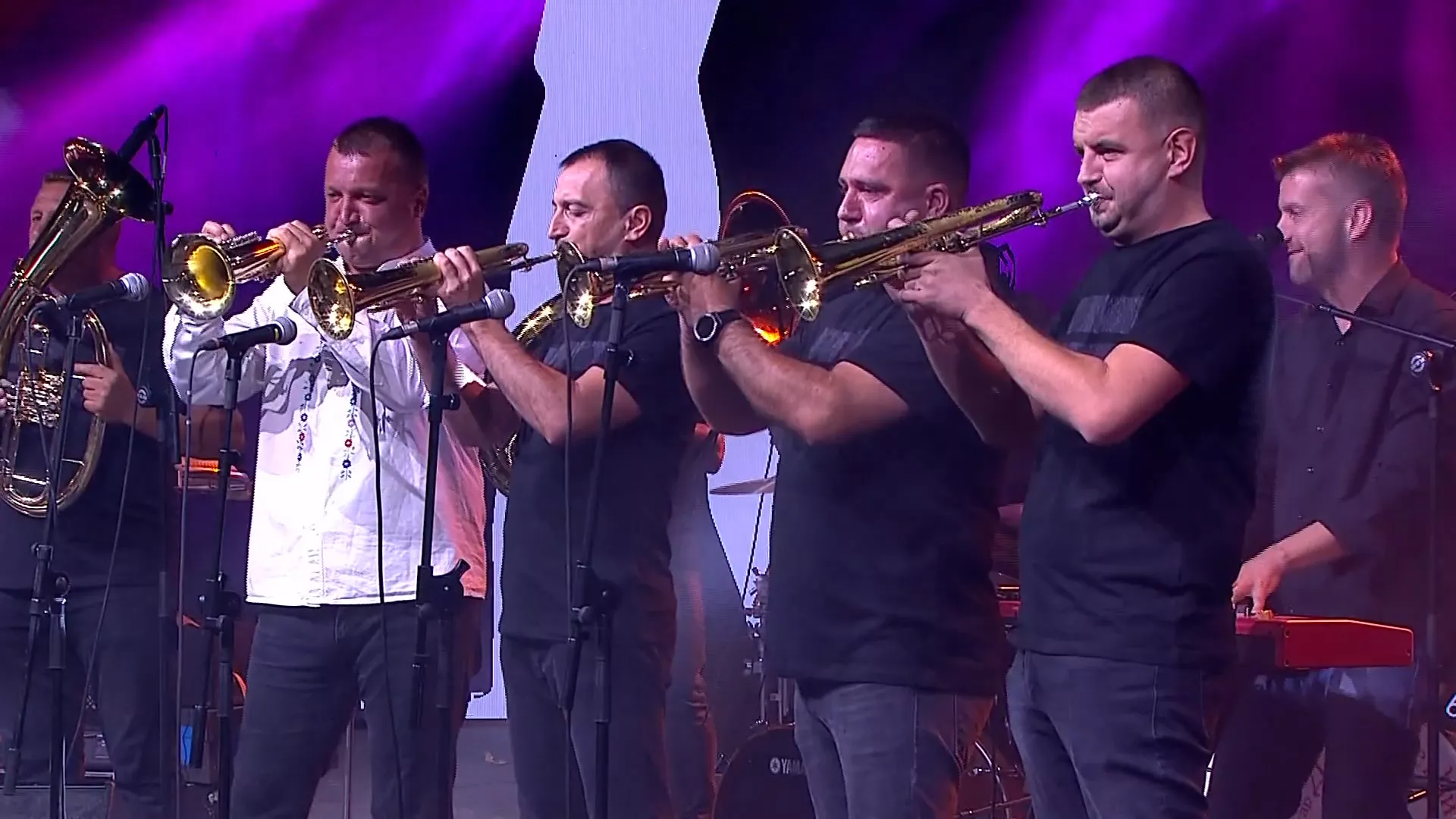 61. Dragačevski sabor trubača u Guči: Koncert trubačkog orkestra Dejana Jevđića