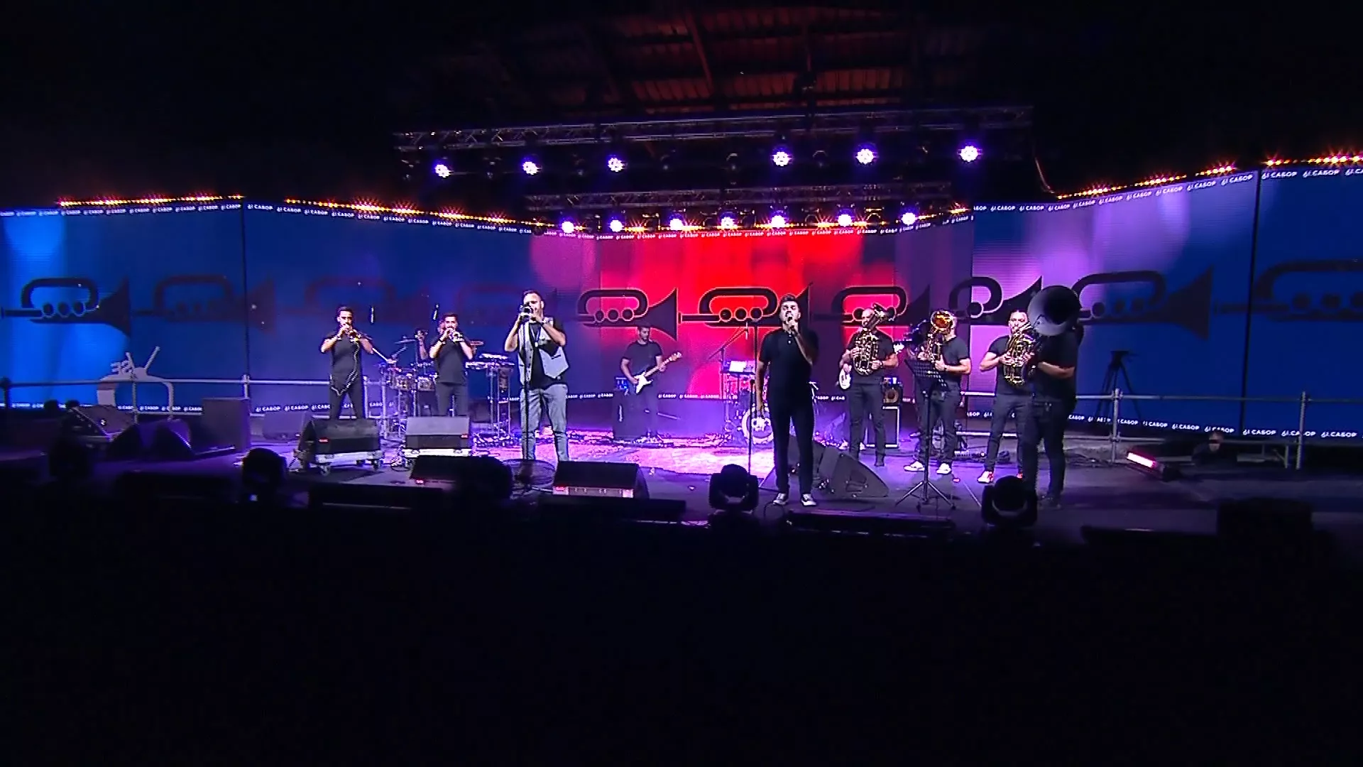 61. Dragačevski sabor trubača u Guči: Koncert trubačkog orkestra Dejana Petrovića