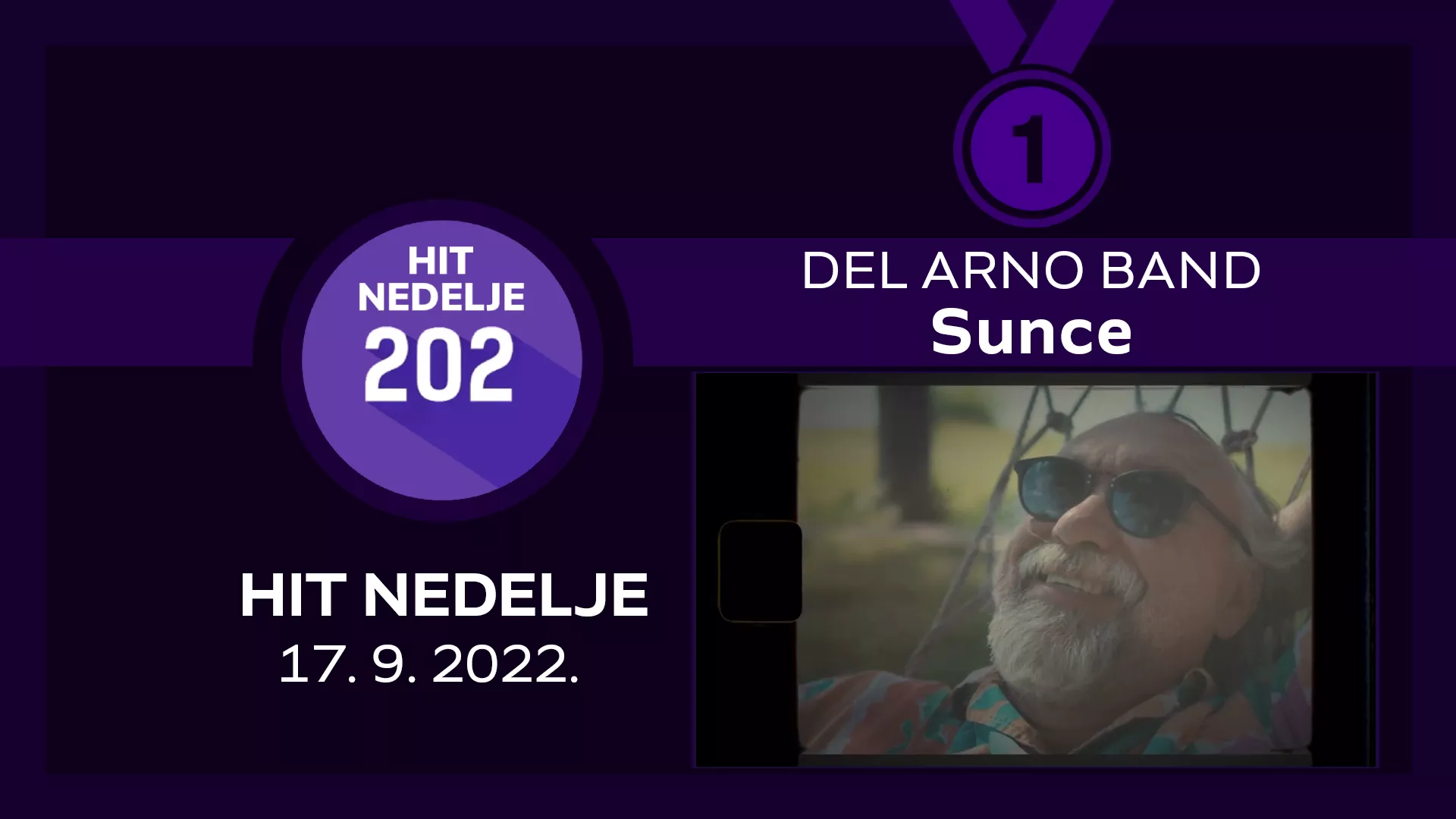 DEL ARNO BAND – Sunce / Hit nedelje – 17. 9. 2022.