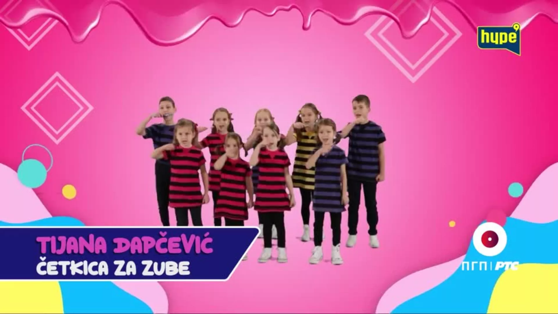 Zvezde pevaju čaroliju i Tijana Dapčević – Četkica za zube
